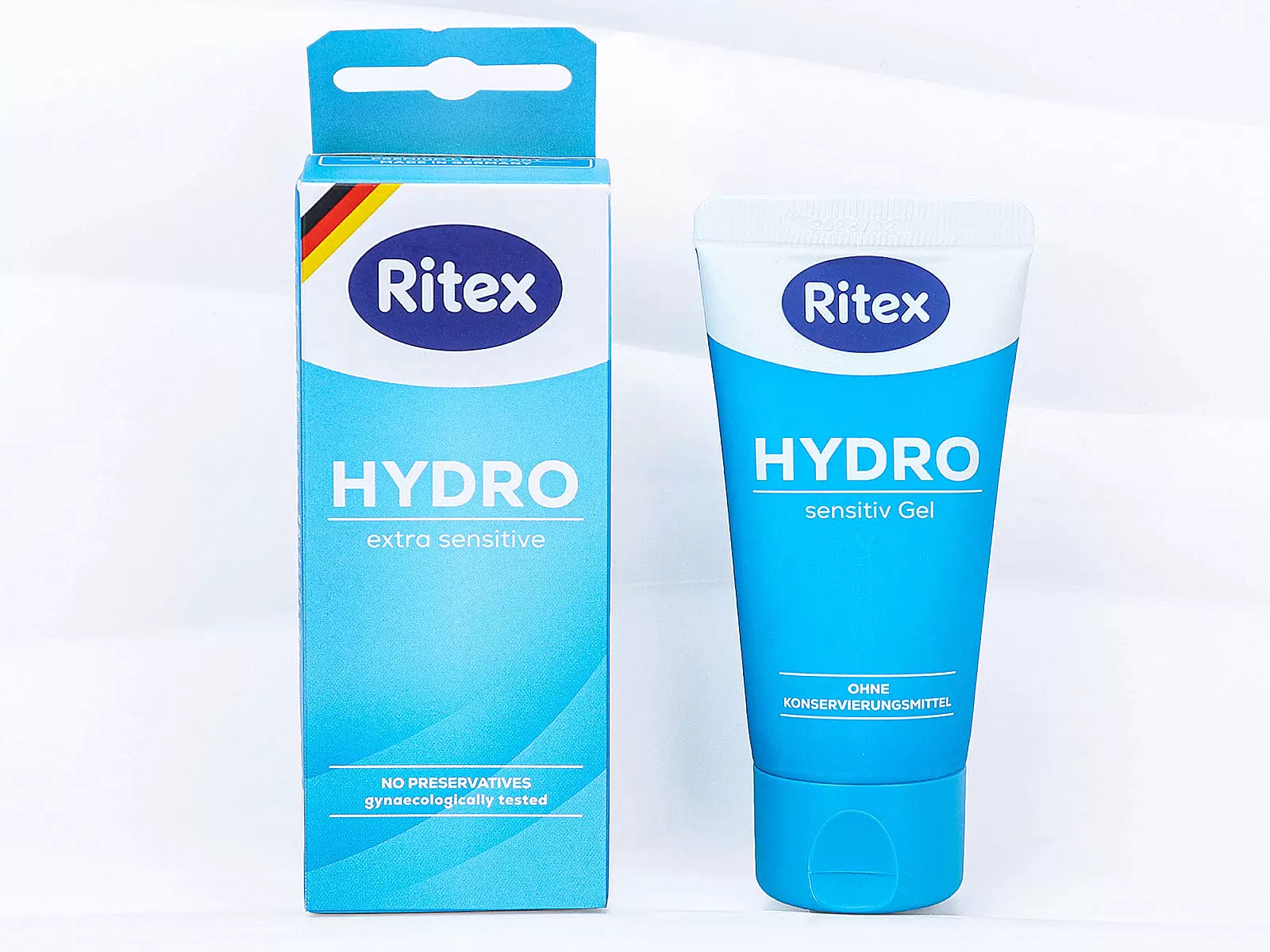 Gel bôi trơn gốc nước Ritex HYDRO Extra Sensitive 50ml nhập khẩu Đức