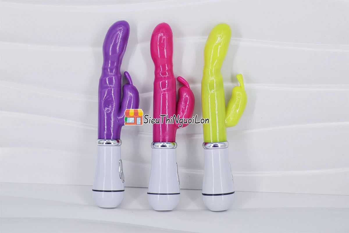 Dương vật giả Vibrator có nhánh pin sạc