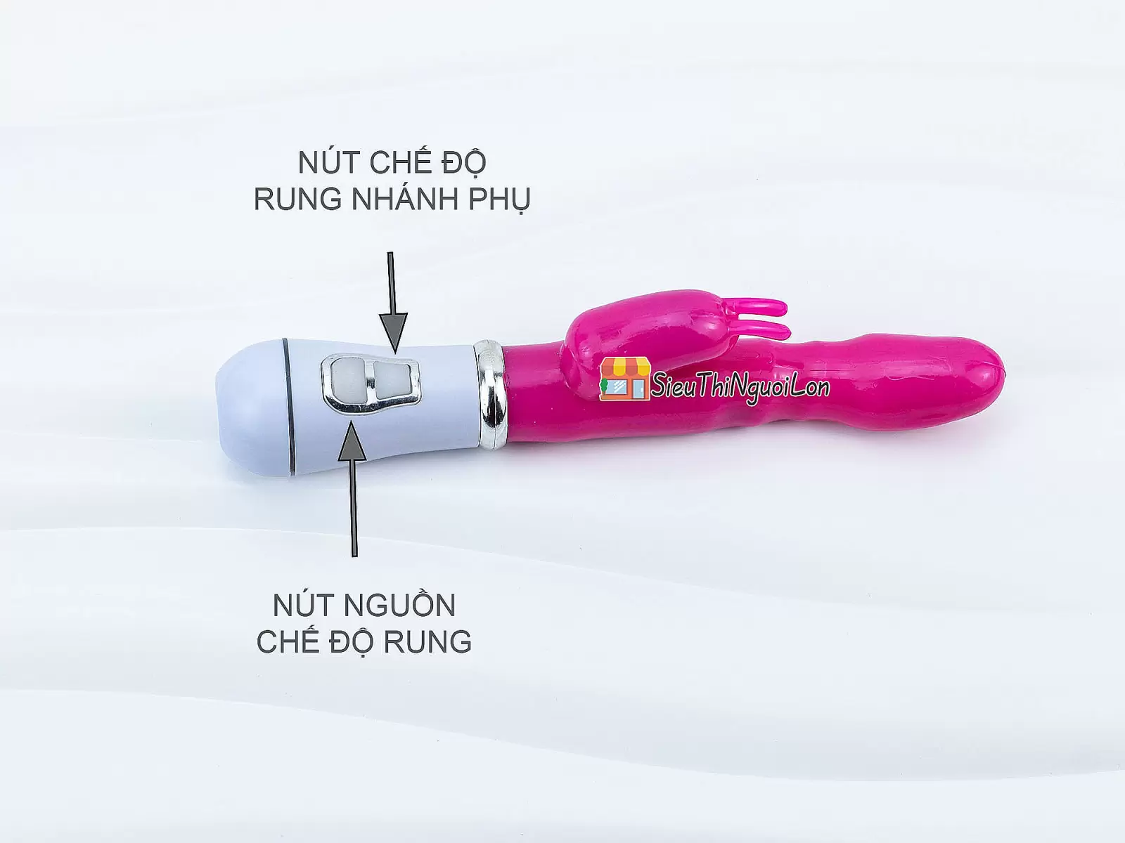 Dương vật giả Vibrator có nhánh pin sạc