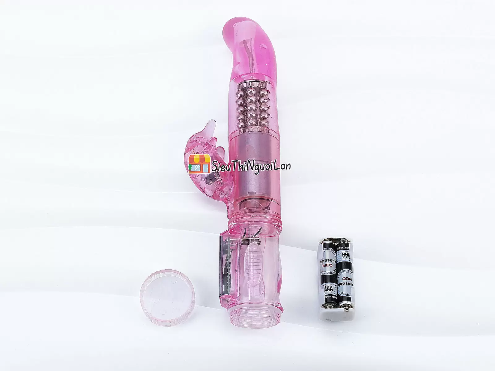 Dương vật giả rung xoay bi đầu cong 12 chế độ