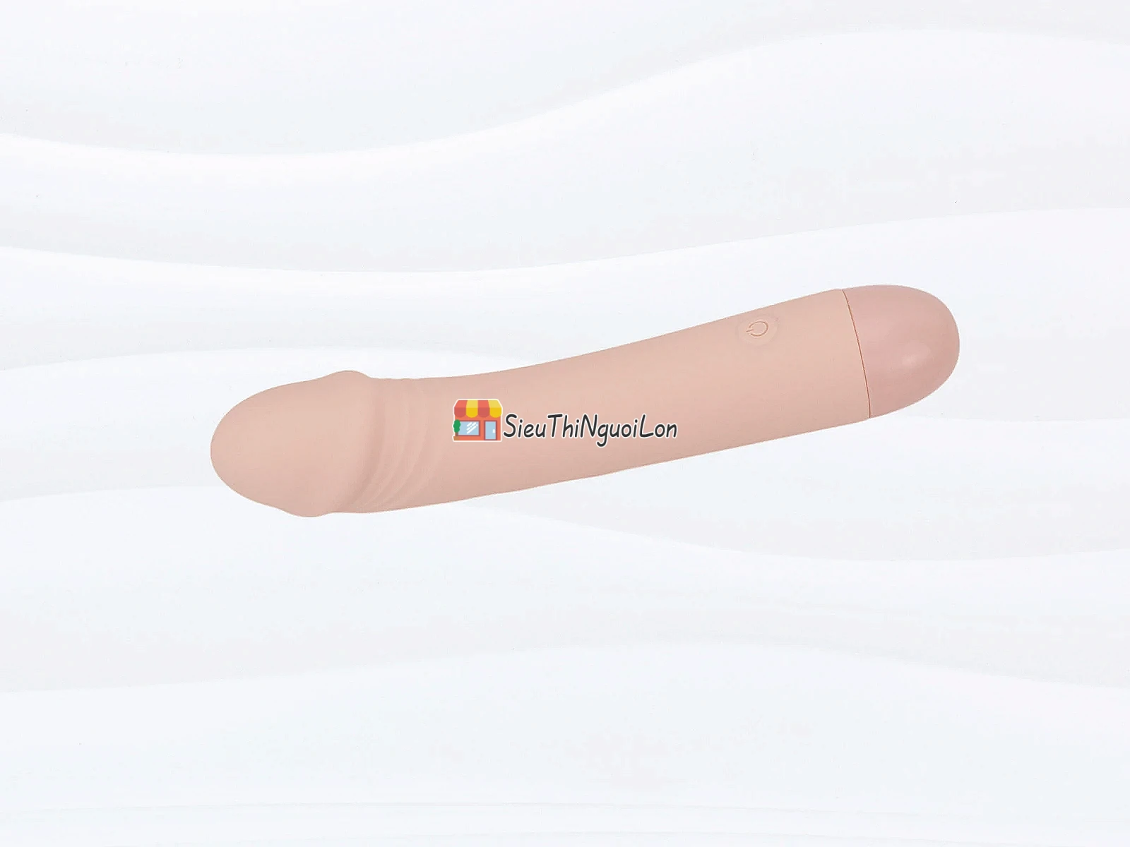 Dương vật giả đầu cong rung massage Secwell