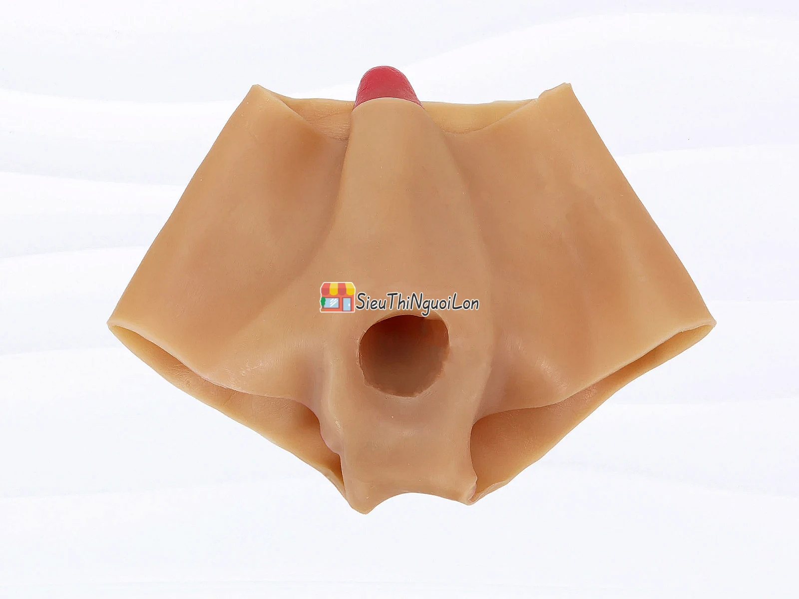 Quần silicon dương vật giả rỗng ruột