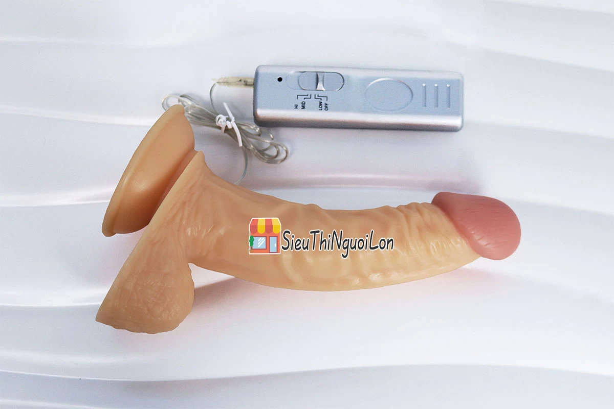 Dương vật giả có đế Lovetoy Real Extreme 8.5inch có rung