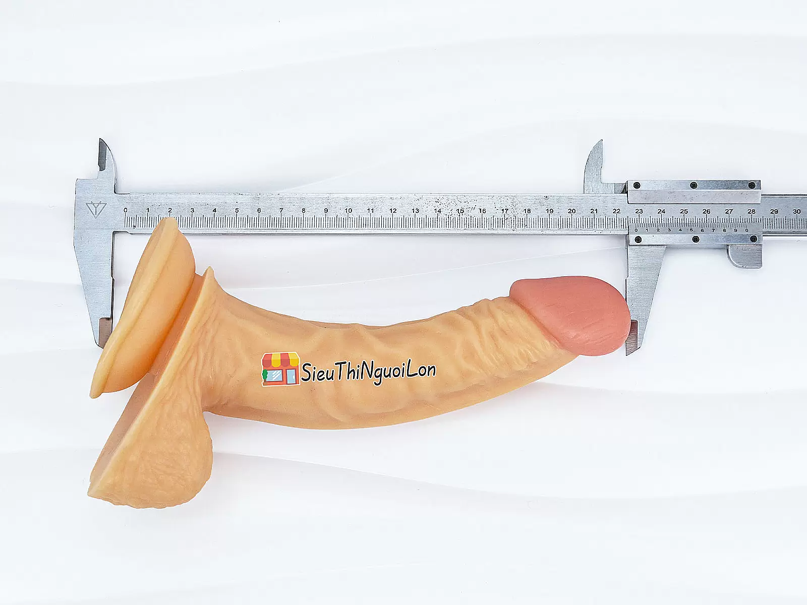 Dương vật giả có đế Lovetoy Real Extreme 8.5inch rung kèm điều khiển