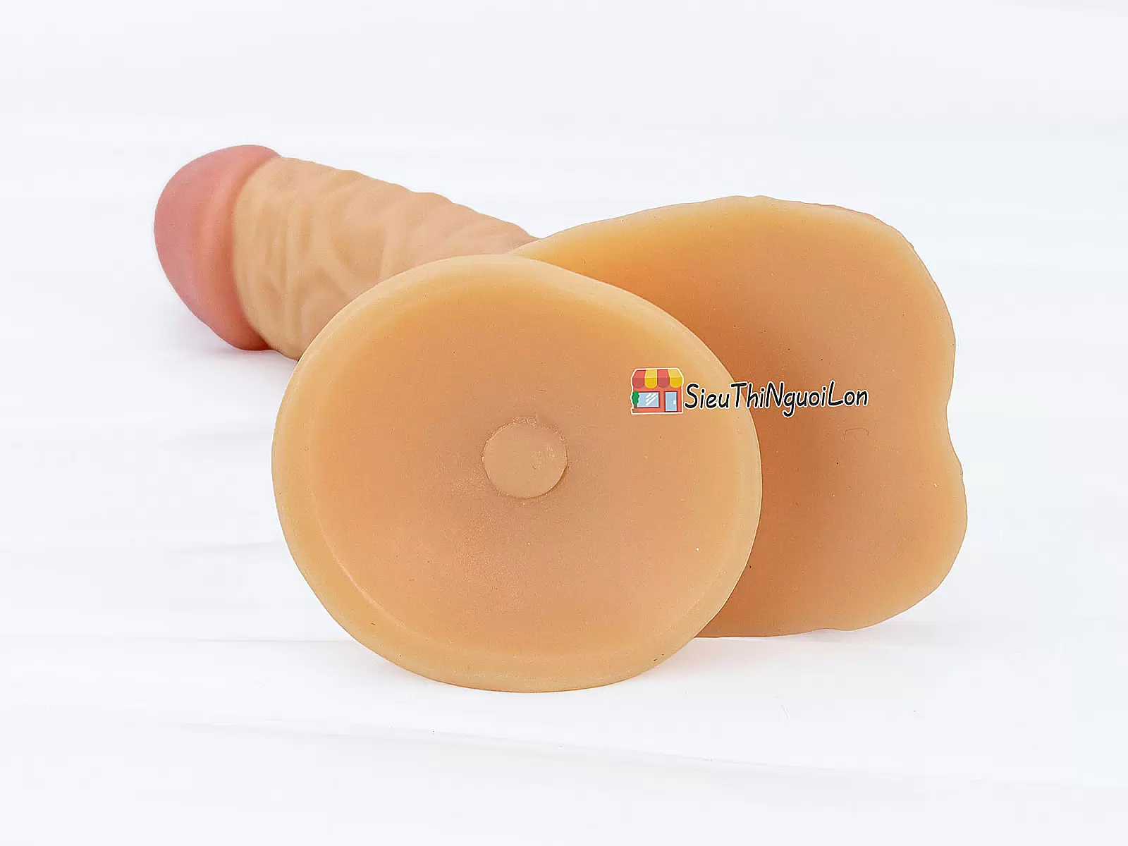 Dương vật giả có đế Lovetoy Real Extreme 8.5inch rung kèm điều khiển