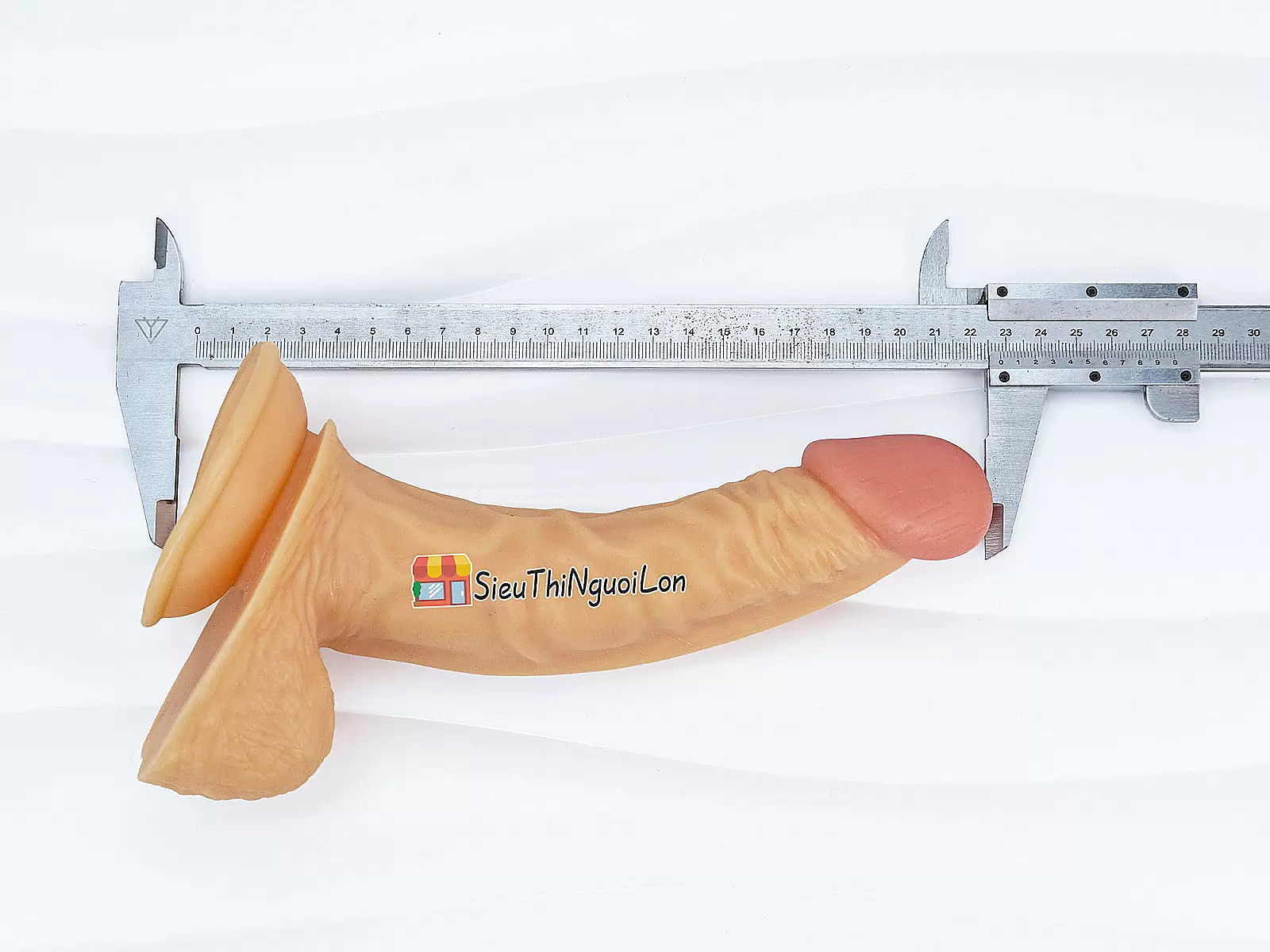 Dương vật giả có đế Lovetoy Real Extreme 8.5inch rung kèm điều khiển