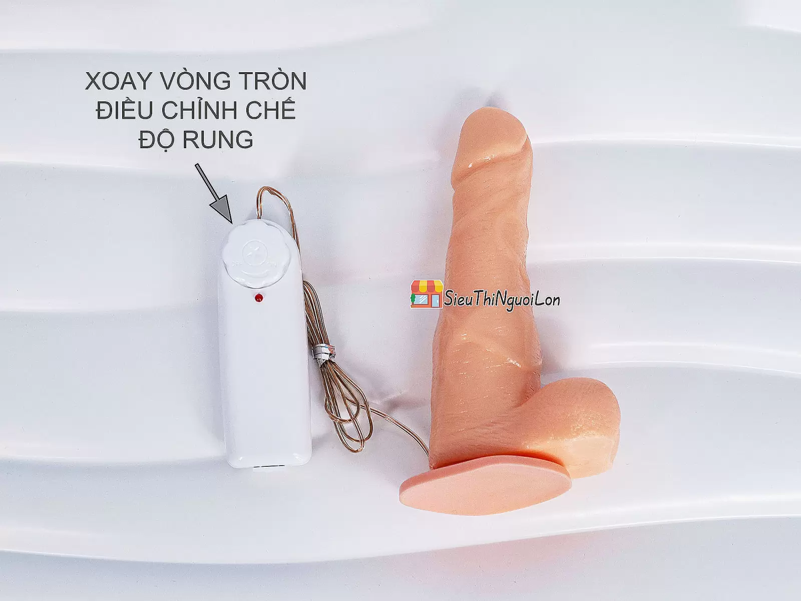 Dương vật giả có đế J.B Korean rung size nhỏ