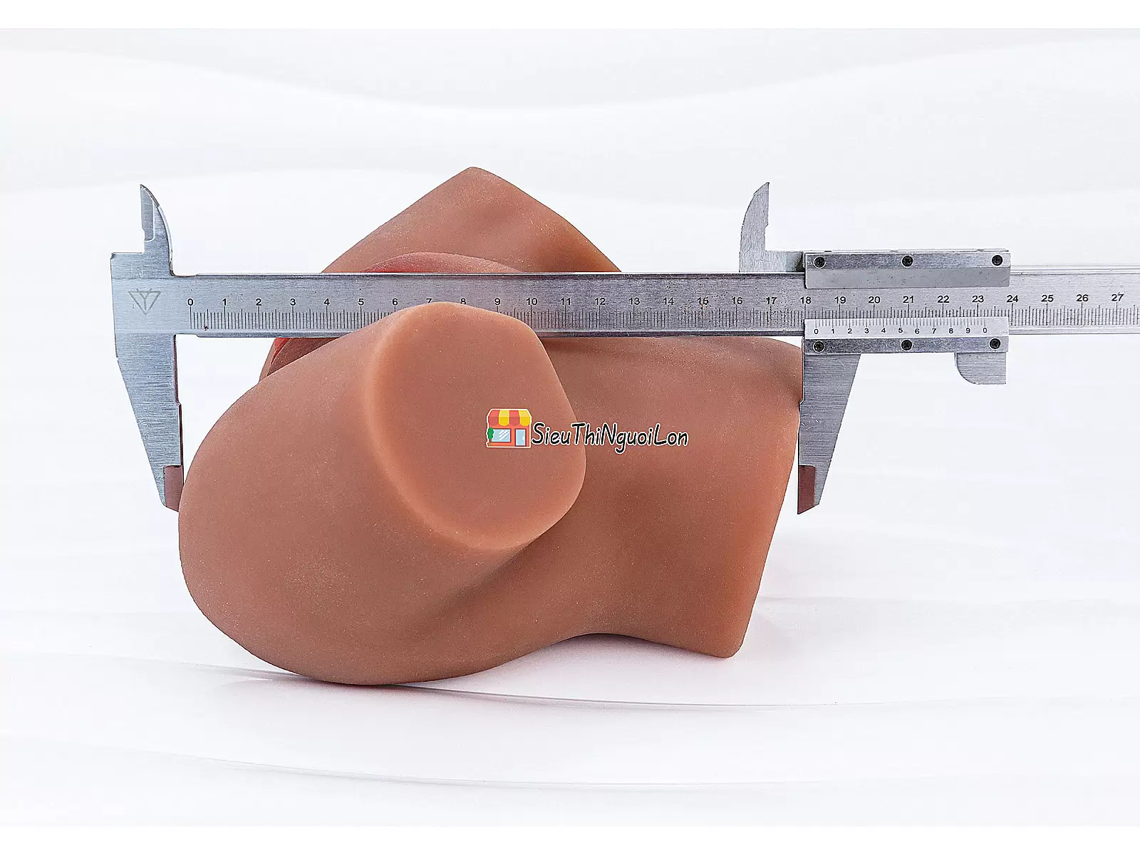 Âm đạo giả chổng mông nâu silicon siêu mềm nhỏ gọn