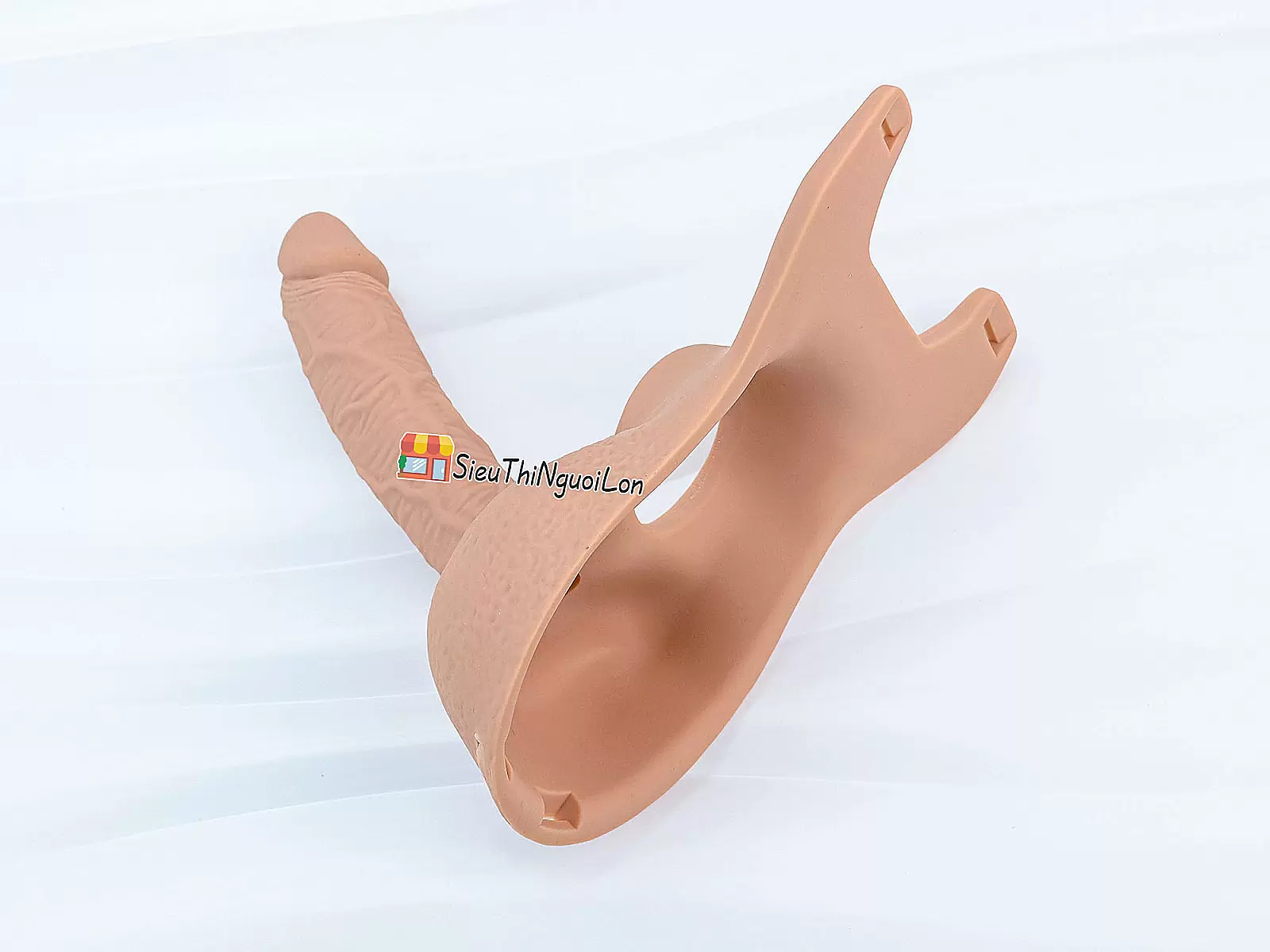 Dương vật giả dây đeo 2 đầu kết hợp tăng khoái cảm mạnh mẽ cho cả hai