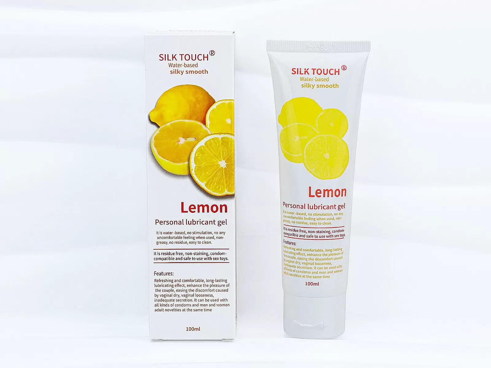 Gel bôi trơn Silk Touch hương chanh 100ml