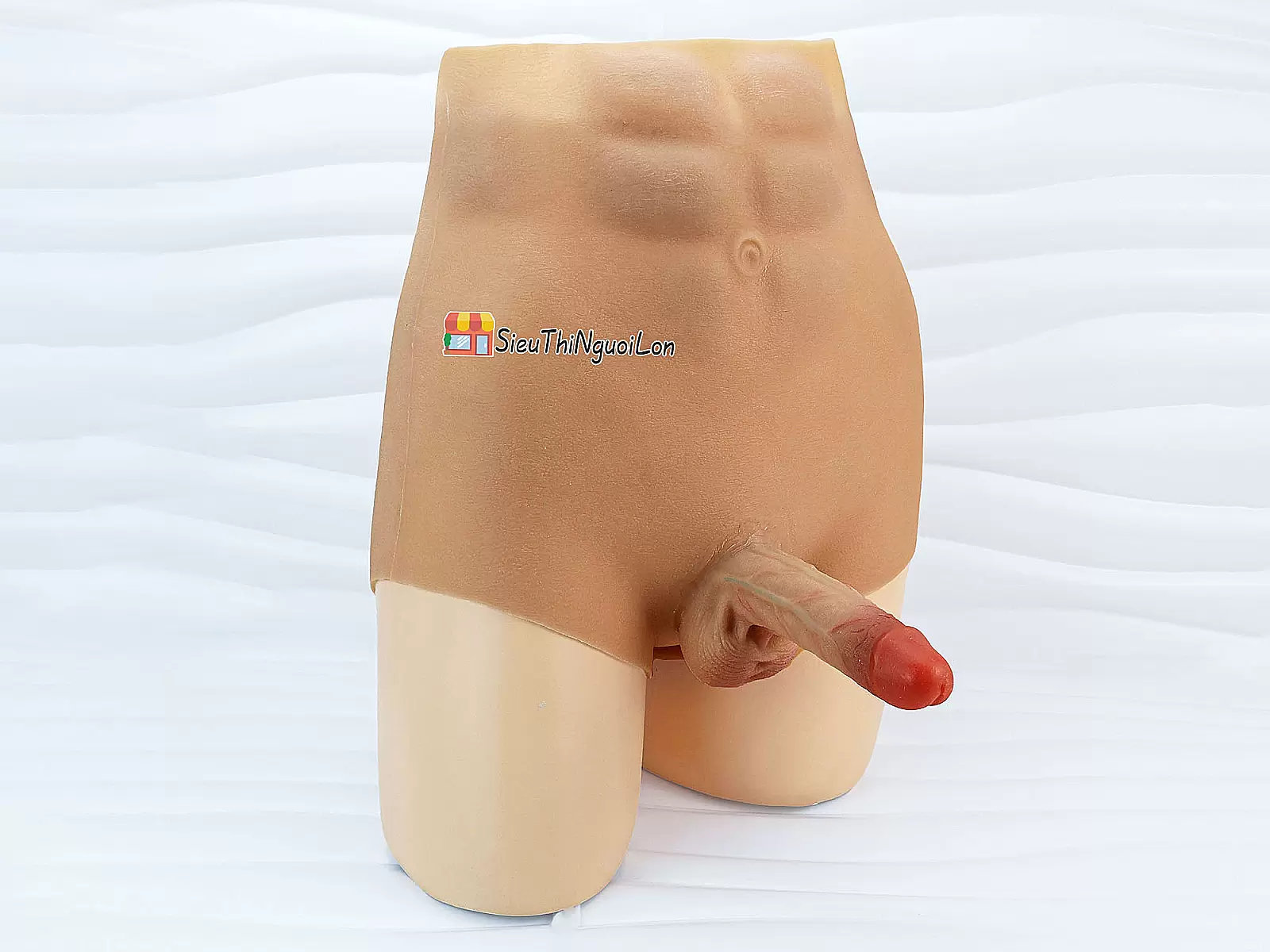 Quần dương vật giả size to đặc ruột siêu mềm có múi