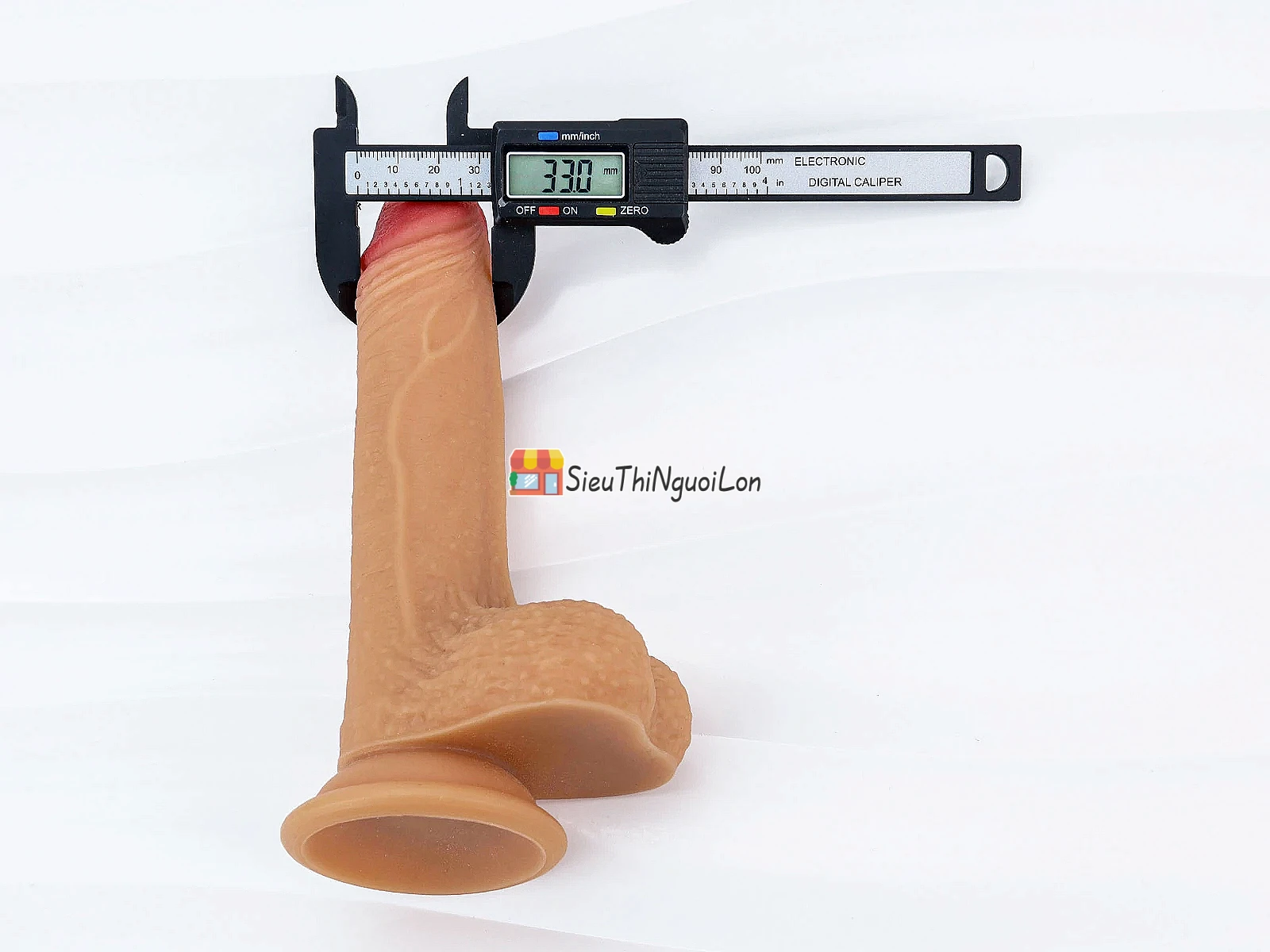 Dương vật giả có đế Lovetoy Nature Cock 7 inch có bìu rất chân thật