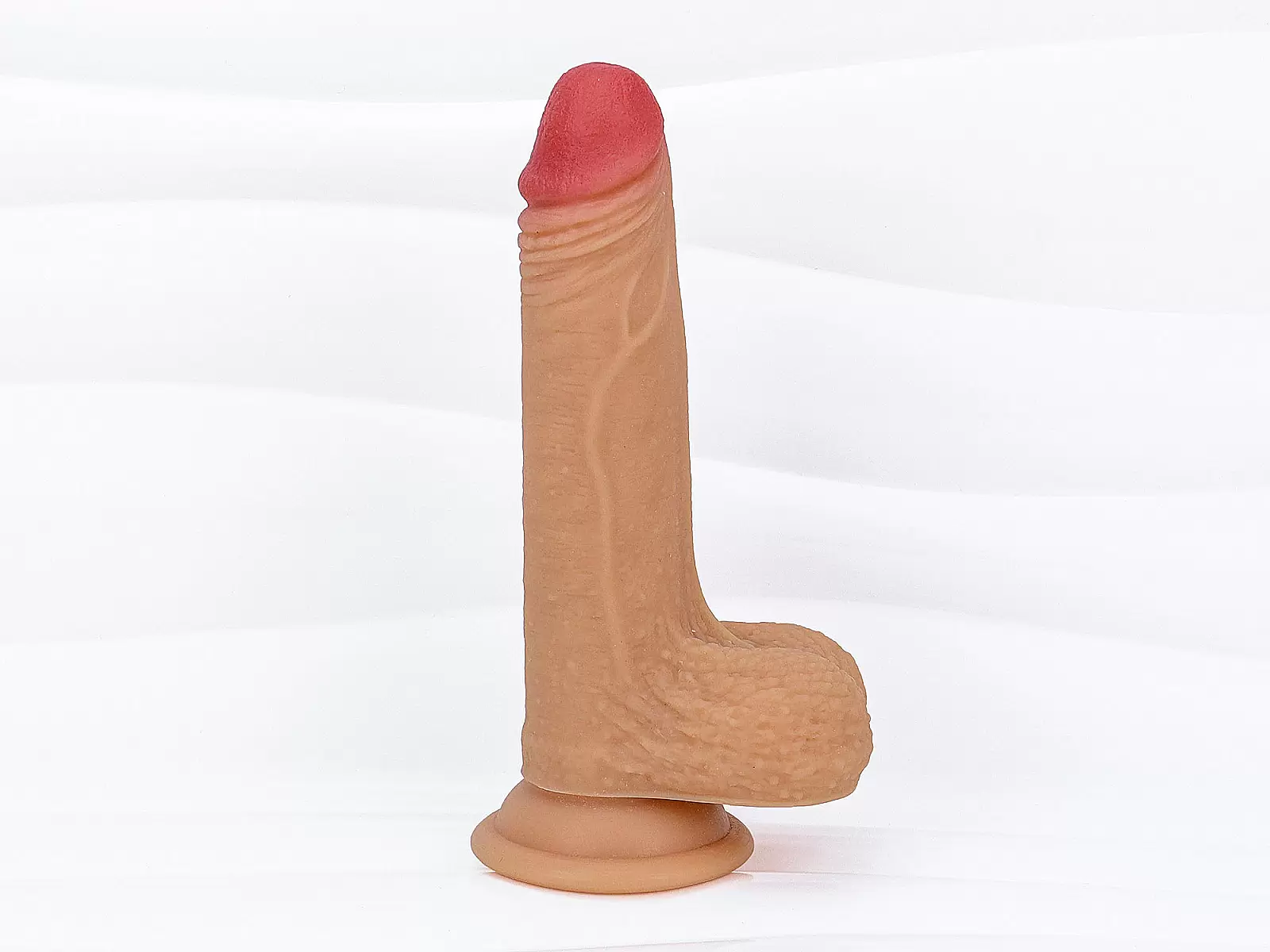 Dương vật giả có đế Lovetoy Nature Cock 7 inch có bìu rất chân thật