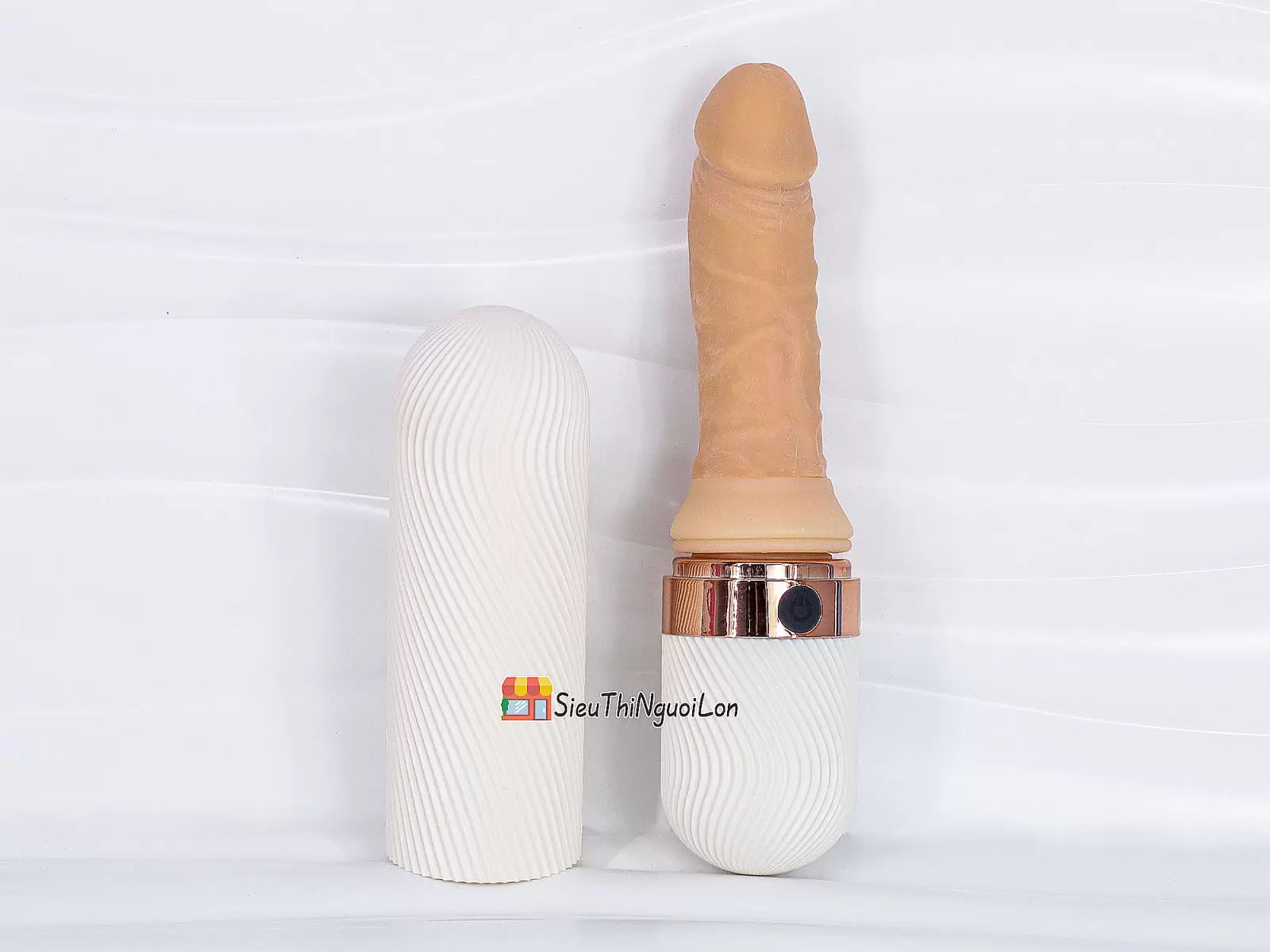 Dương vật giả tự động Sex Massage 7 chế độ rung thụt