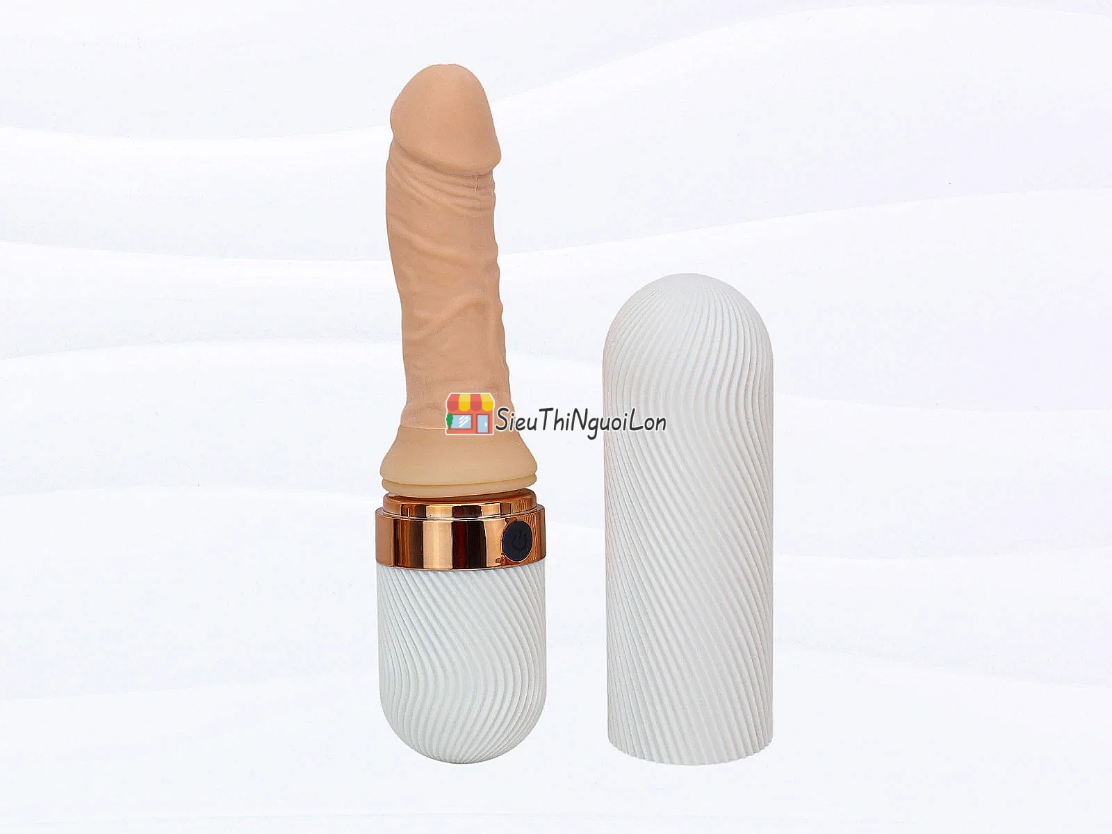 Dương vật giả tự động Sex Massage 7 chế độ rung thụt