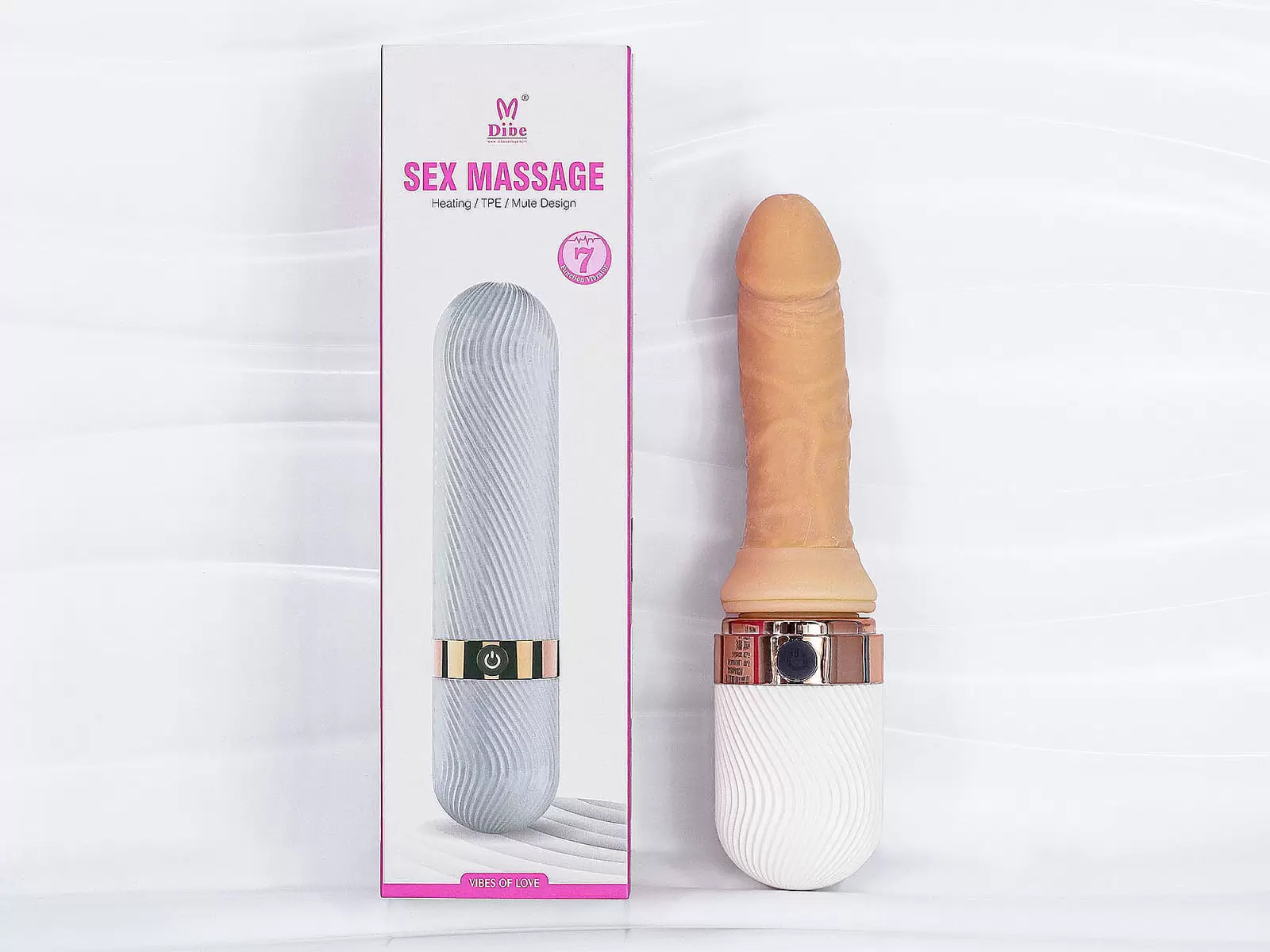 Dương vật giả tự động Sex Massage 7 chế độ rung thụt
