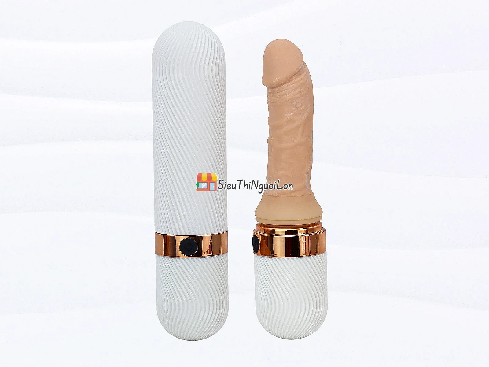 Dương vật giả tự động Sex Massage 7 chế độ rung thụt