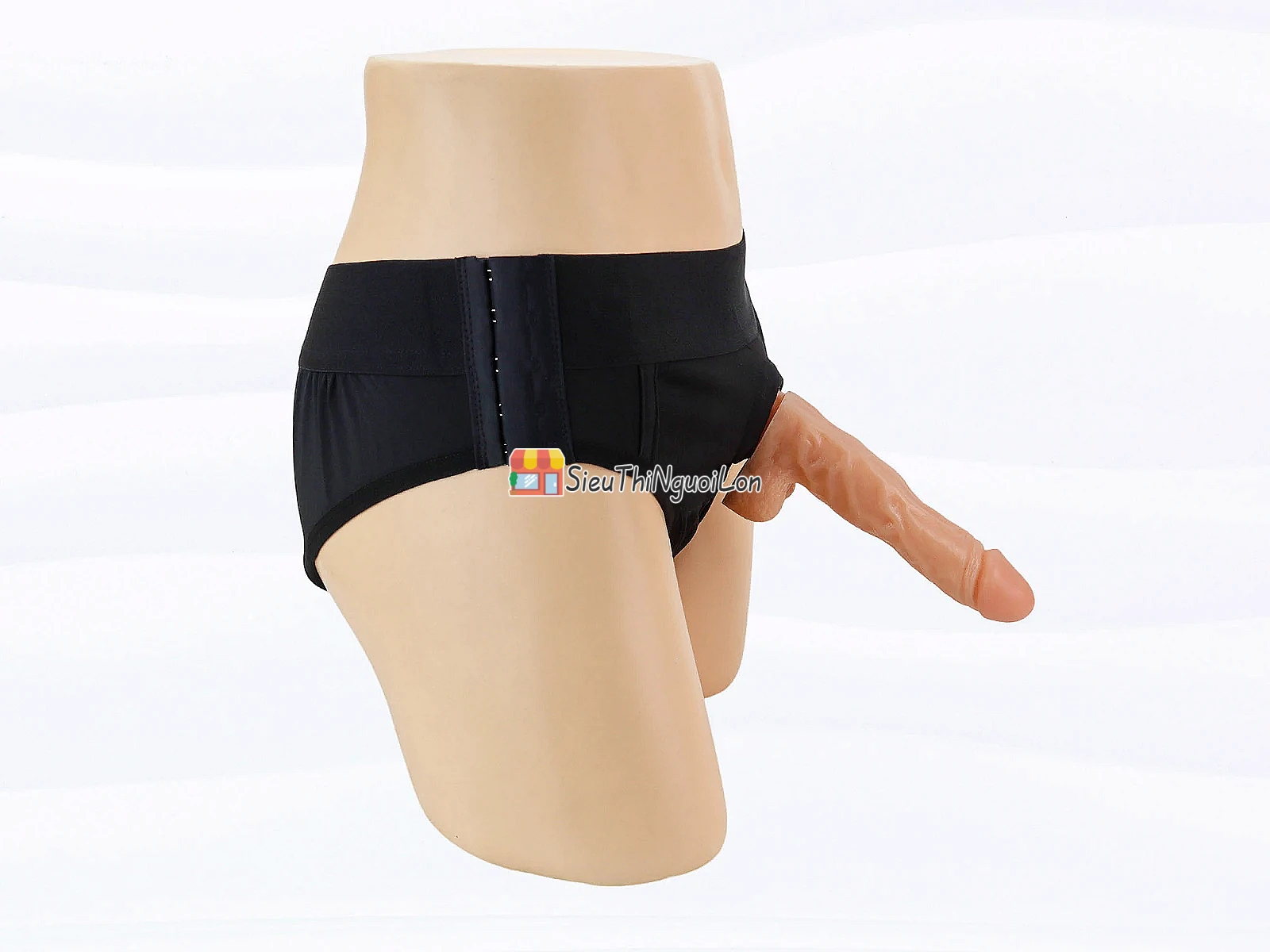 Quần chip gắn dương vật giả đơn