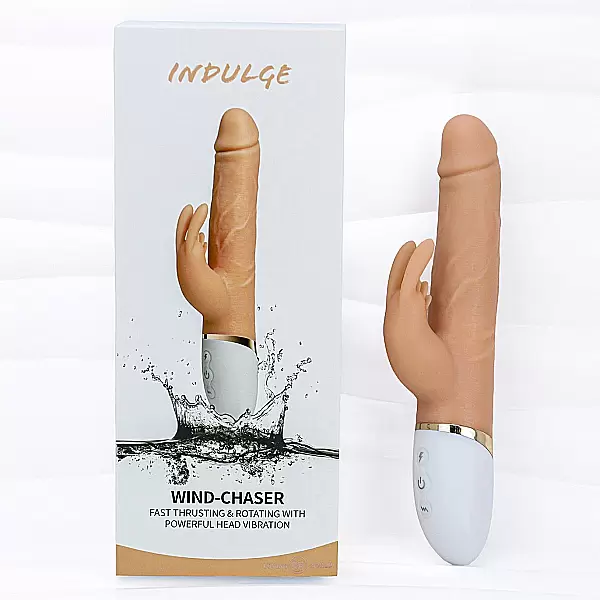 Dương vật giả đa năng Indulge Wind-Chaser rung thụt phát nhiệt tạo nhiều khoái cảm