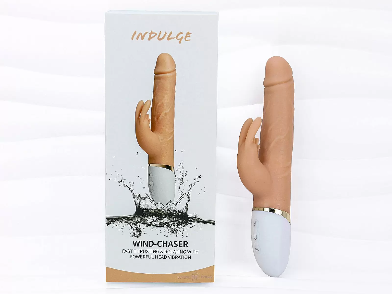 Dương vật giả đa năng Indulge Wind-Chaser rung thụt phát nhiệt tạo nhiều khoái cảm