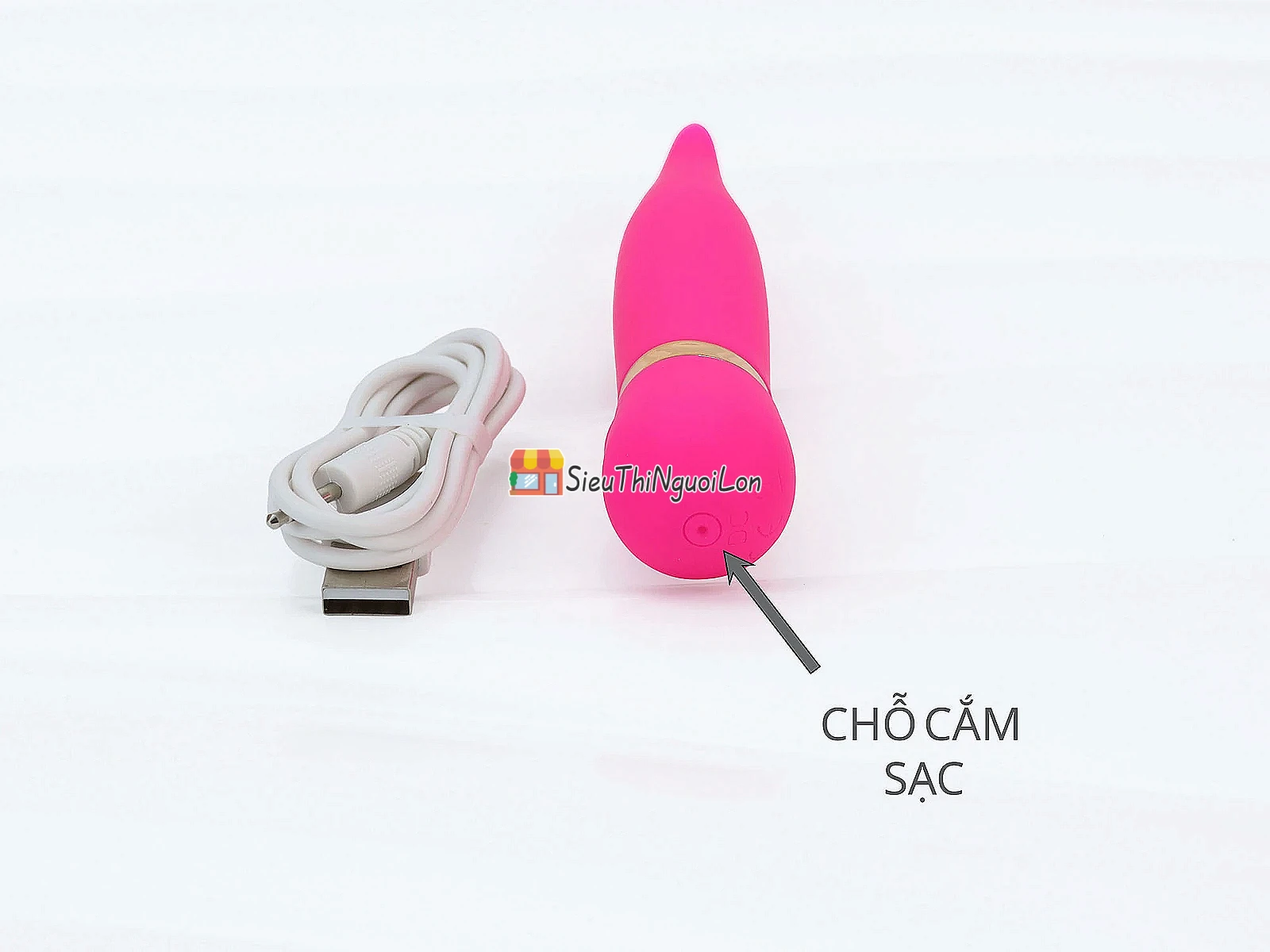 Máy mát xa điểm G lưỡi rung nhiều chế độ nhỏ gọn pin sạc