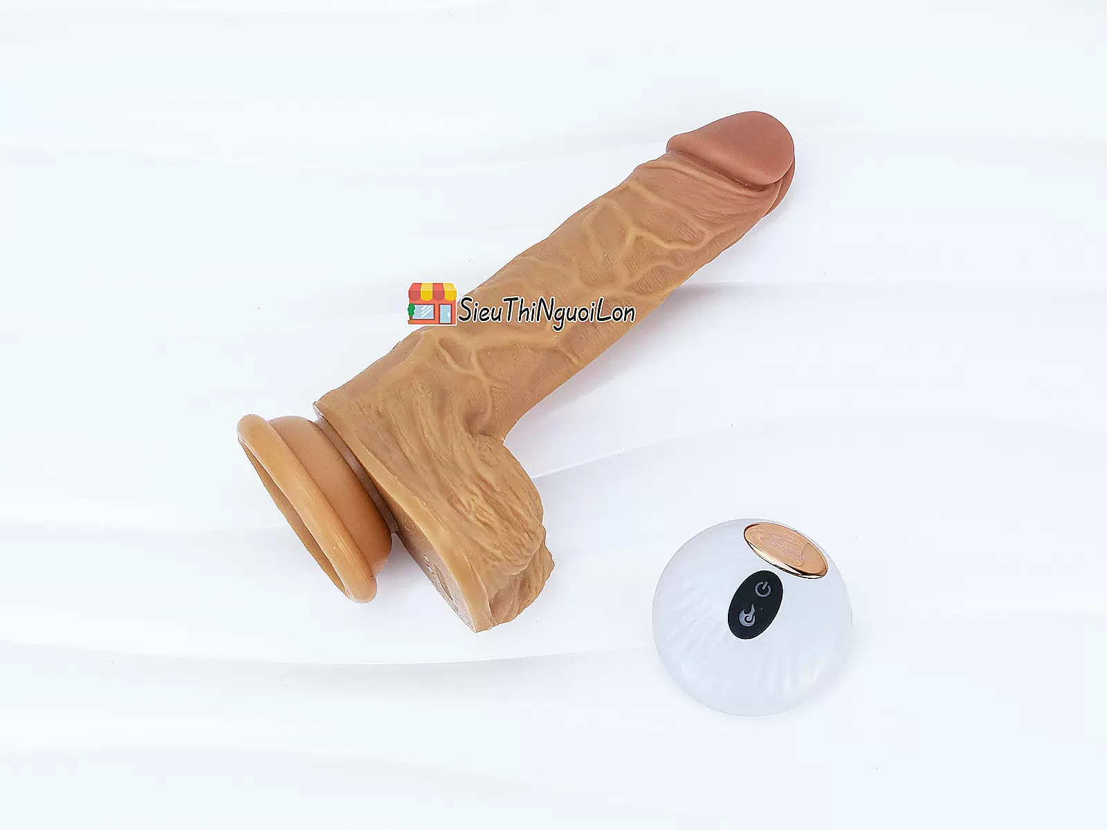 Dương vật giả có đế YEAIN Devil rung ngoáy kèm điều khiển từ xa