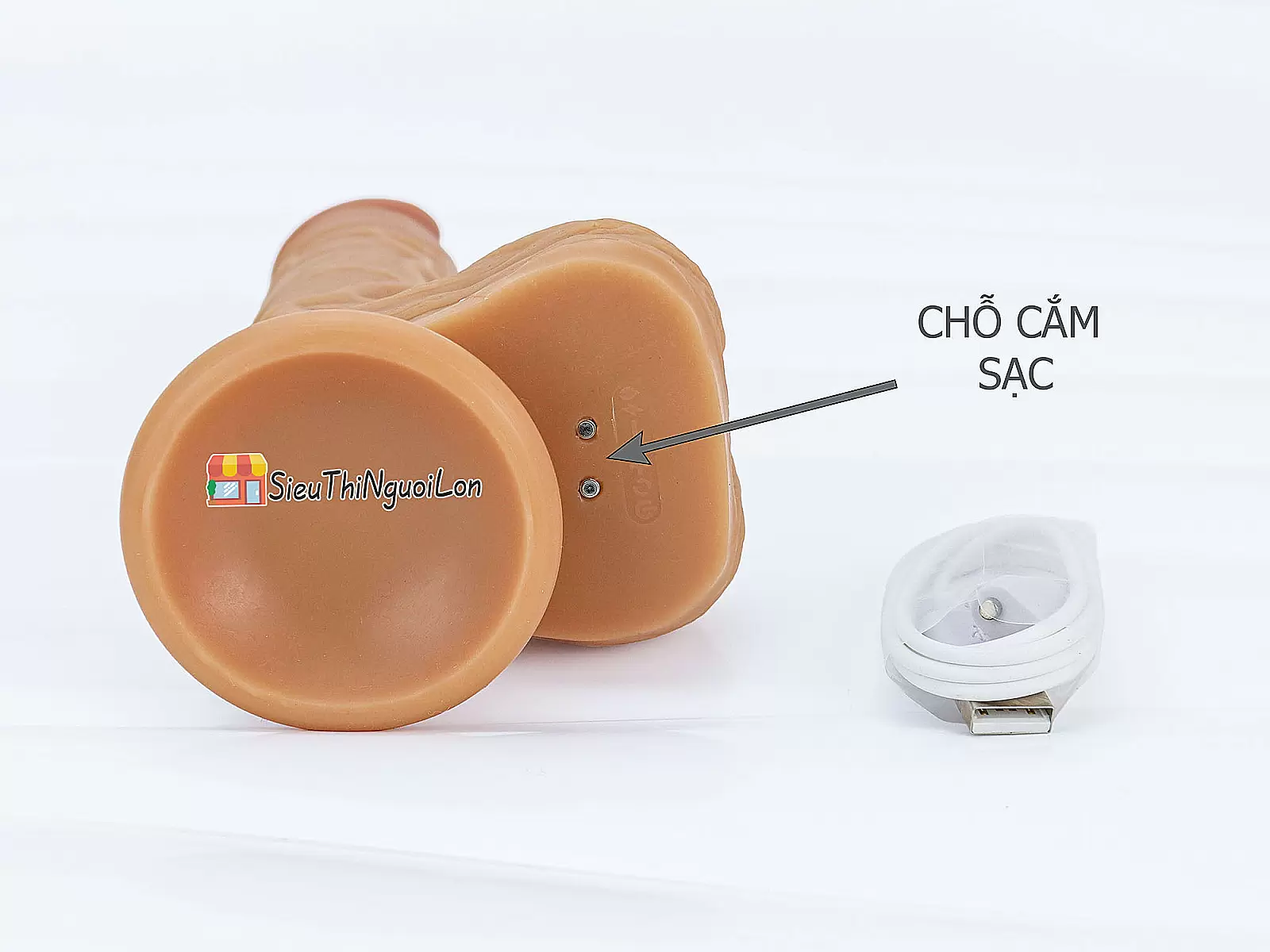 Dương vật giả có đế YEAIN Devil rung ngoáy kèm điều khiển từ xa