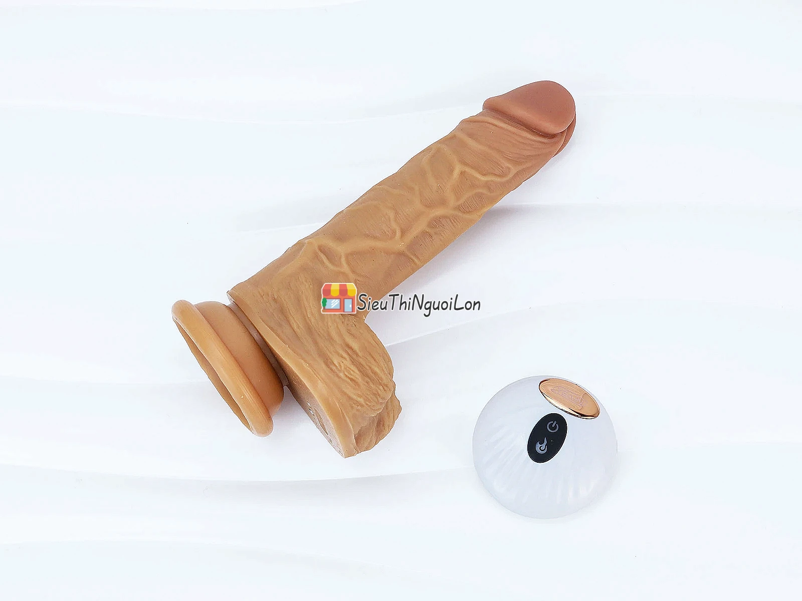 Dương vật giả có đế YEAIN Devil rung ngoáy kèm điều khiển từ xa