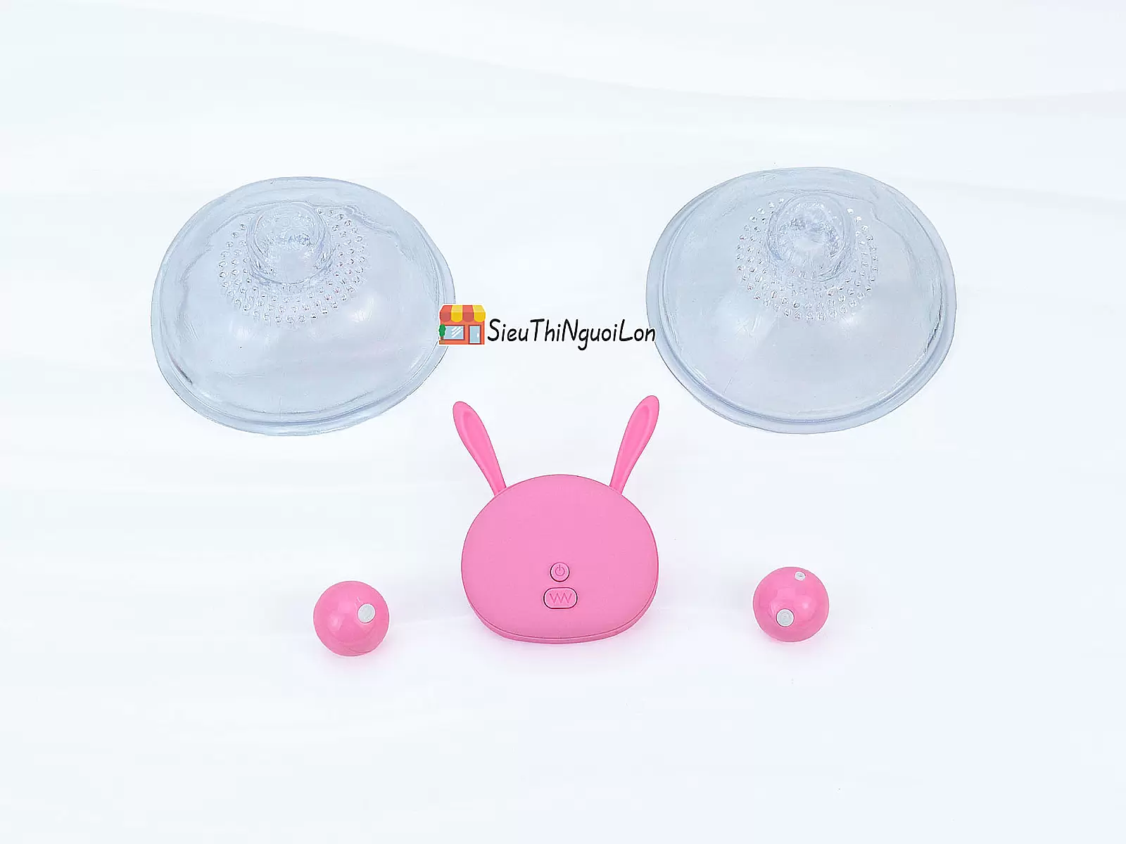 Máy massage ngực Breast điều khiển từ xa