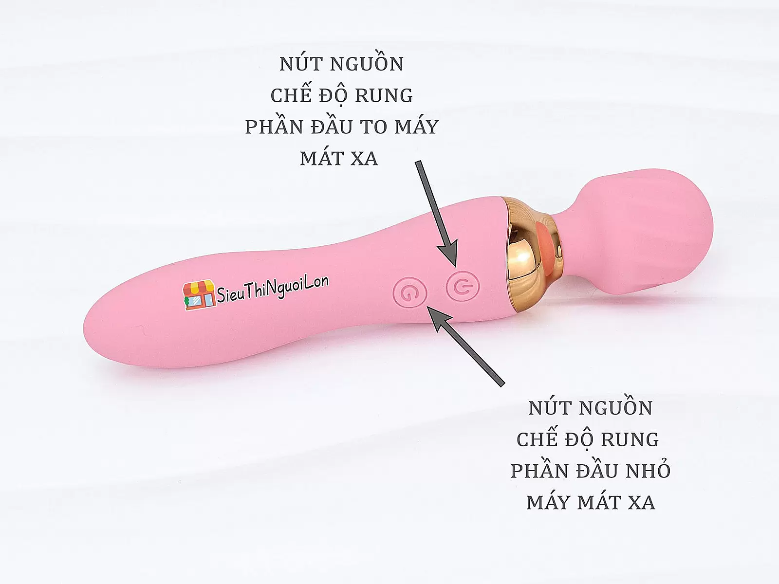 Máy massage điểm G rung kích thích hai đầu
