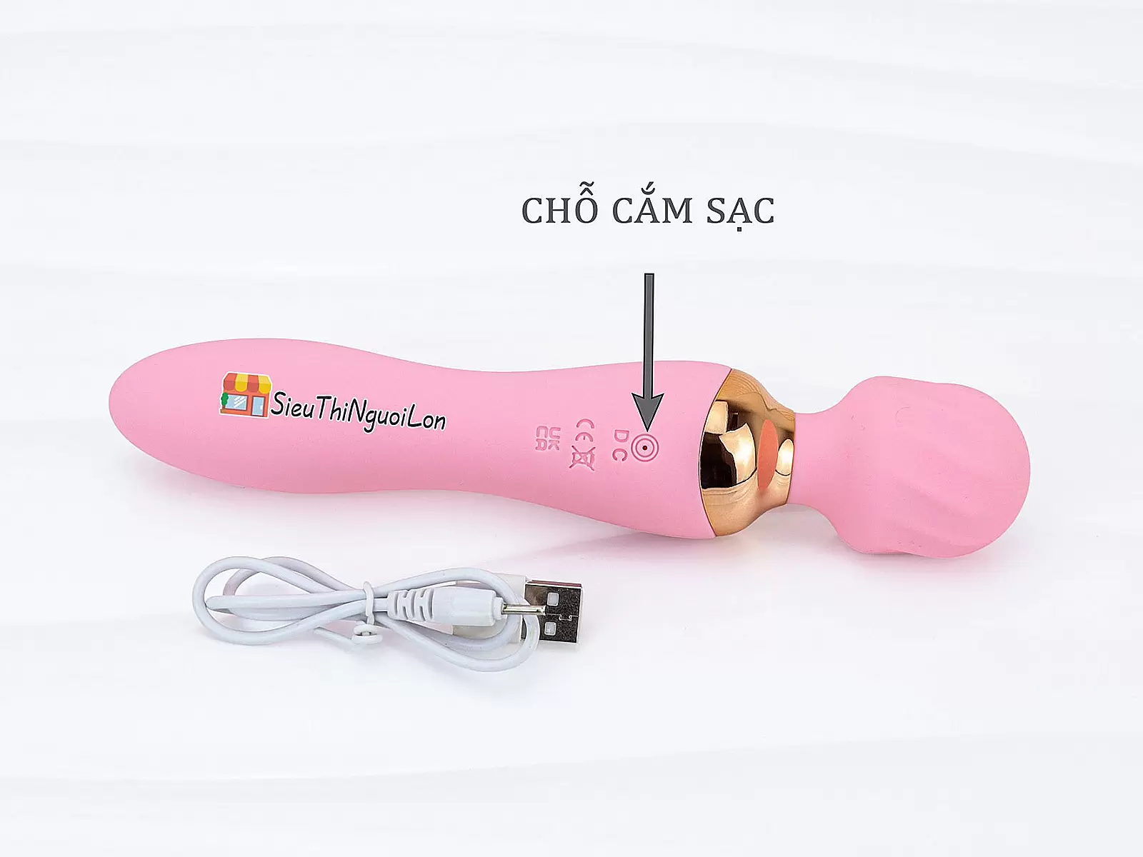 Máy massage điểm G rung kích thích hai đầu