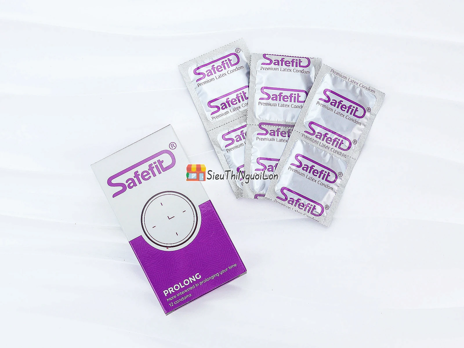Bao cao su SafefitD Prolong hỗ trợ kéo dài cuộc yêu