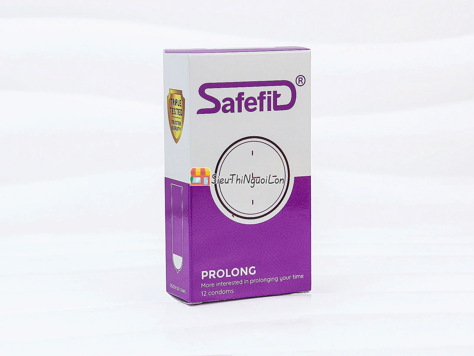 Bao cao su SafefitD Prolong hỗ trợ kéo dài cuộc yêu