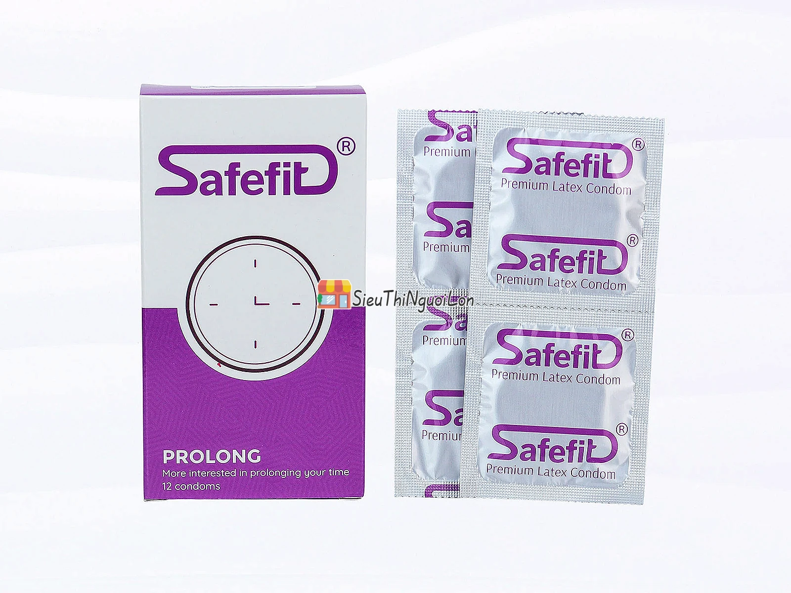 Bao cao su SafefitD Prolong hỗ trợ kéo dài cuộc yêu