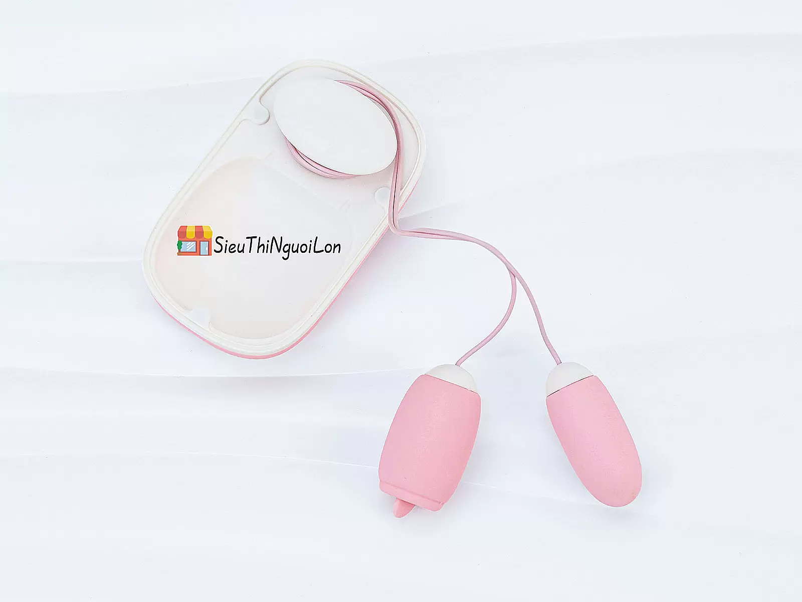 Trứng rung Vibrator Magic Box – 2 đầu trứng & lưỡi liếm cao cấp