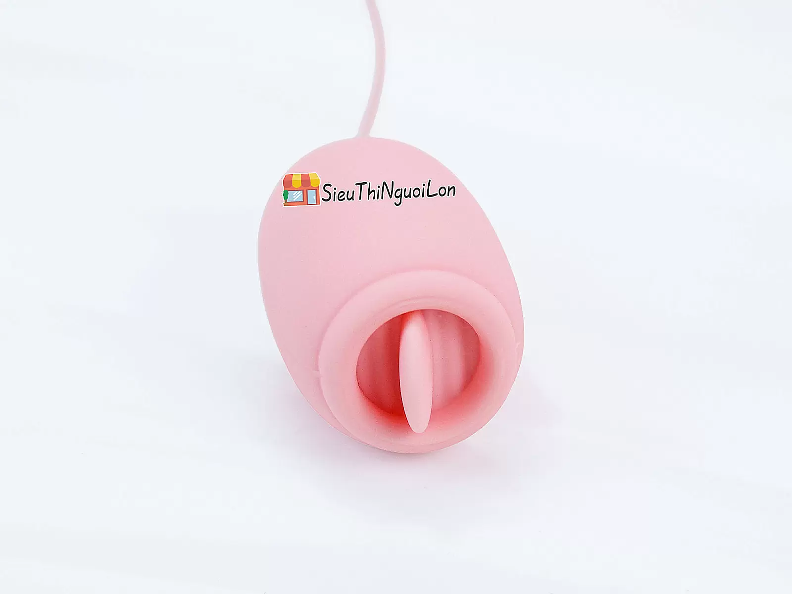 Trứng rung Vibrator Magic Box – 2 đầu trứng & lưỡi liếm cao cấp