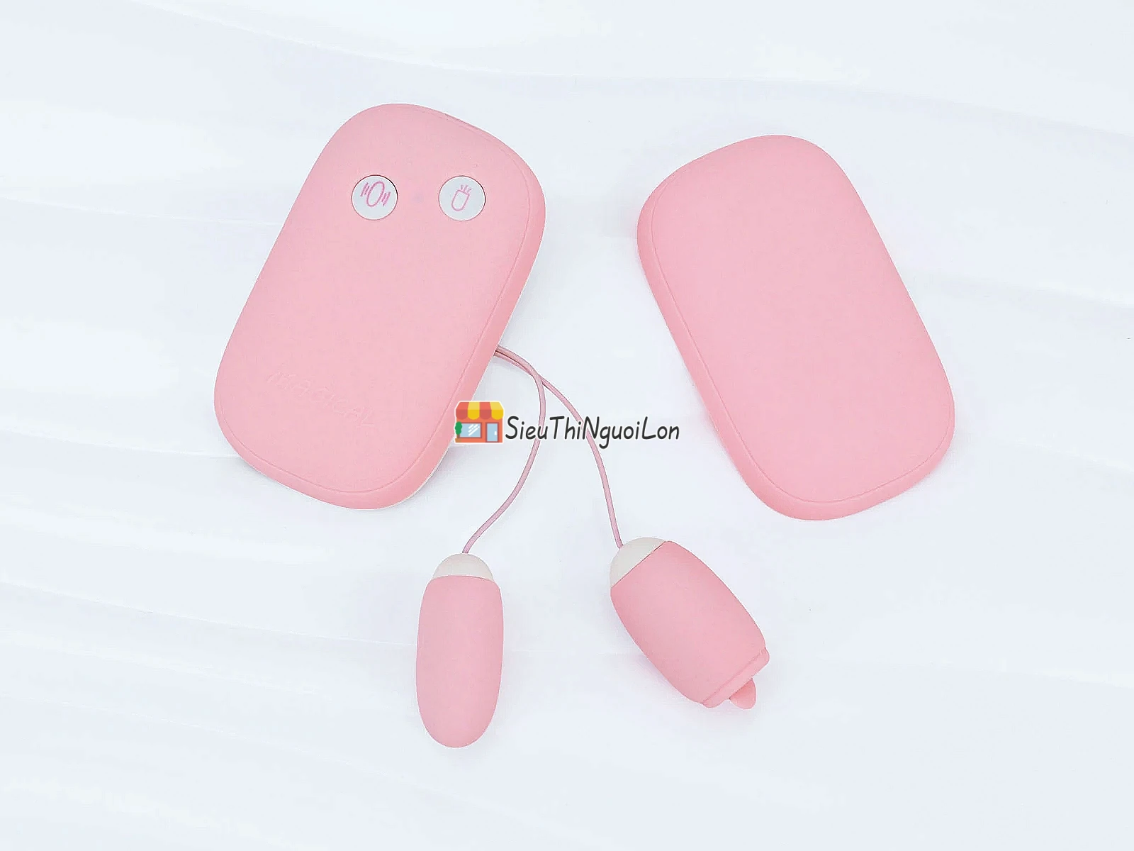 Trứng rung Vibrator Magic Box – 2 đầu trứng & lưỡi liếm cao cấp