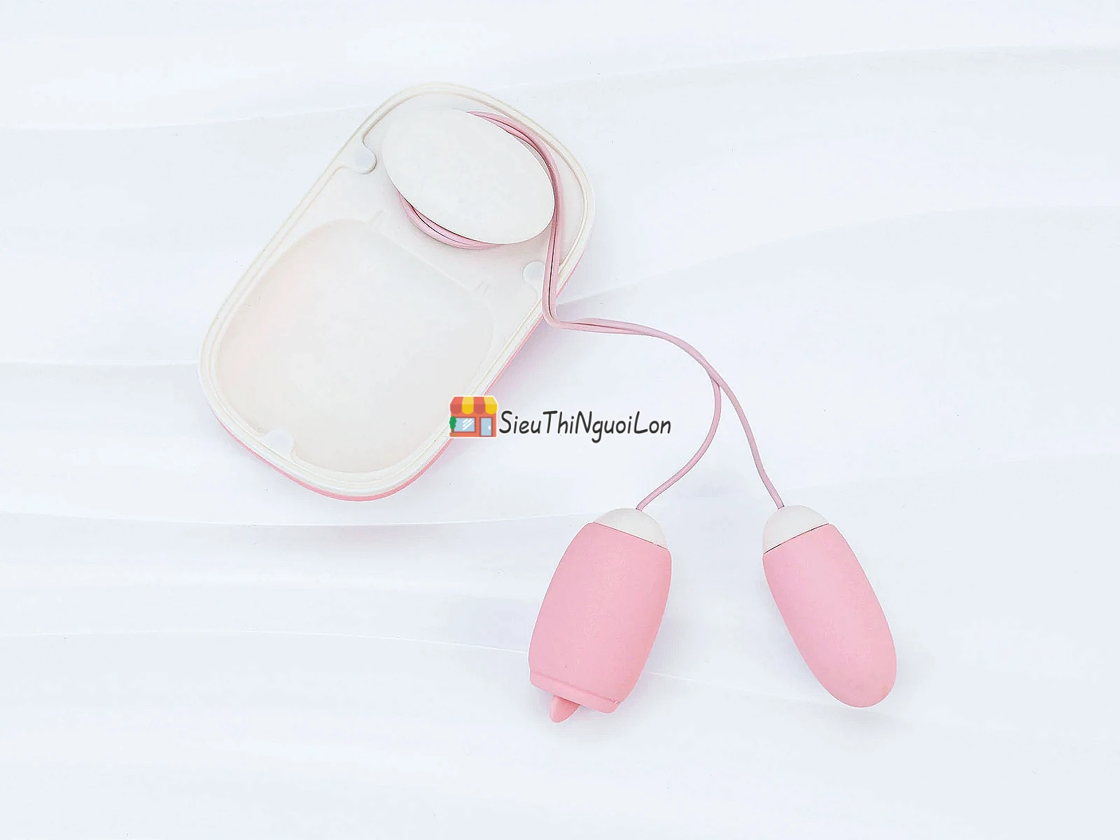 Trứng rung Vibrator Magic Box – 2 đầu trứng & lưỡi liếm cao cấp