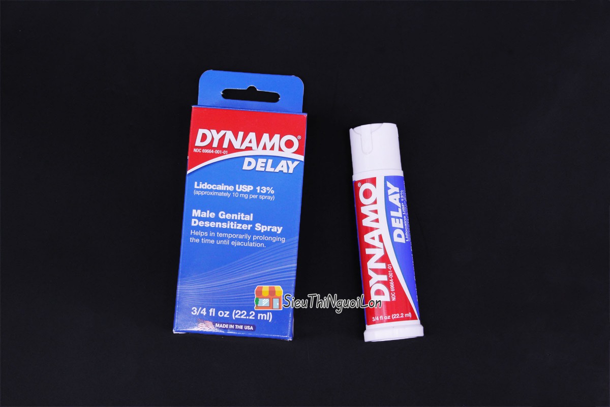 Chai xịt chống xuất tinh sớm Dynamo Delay 3