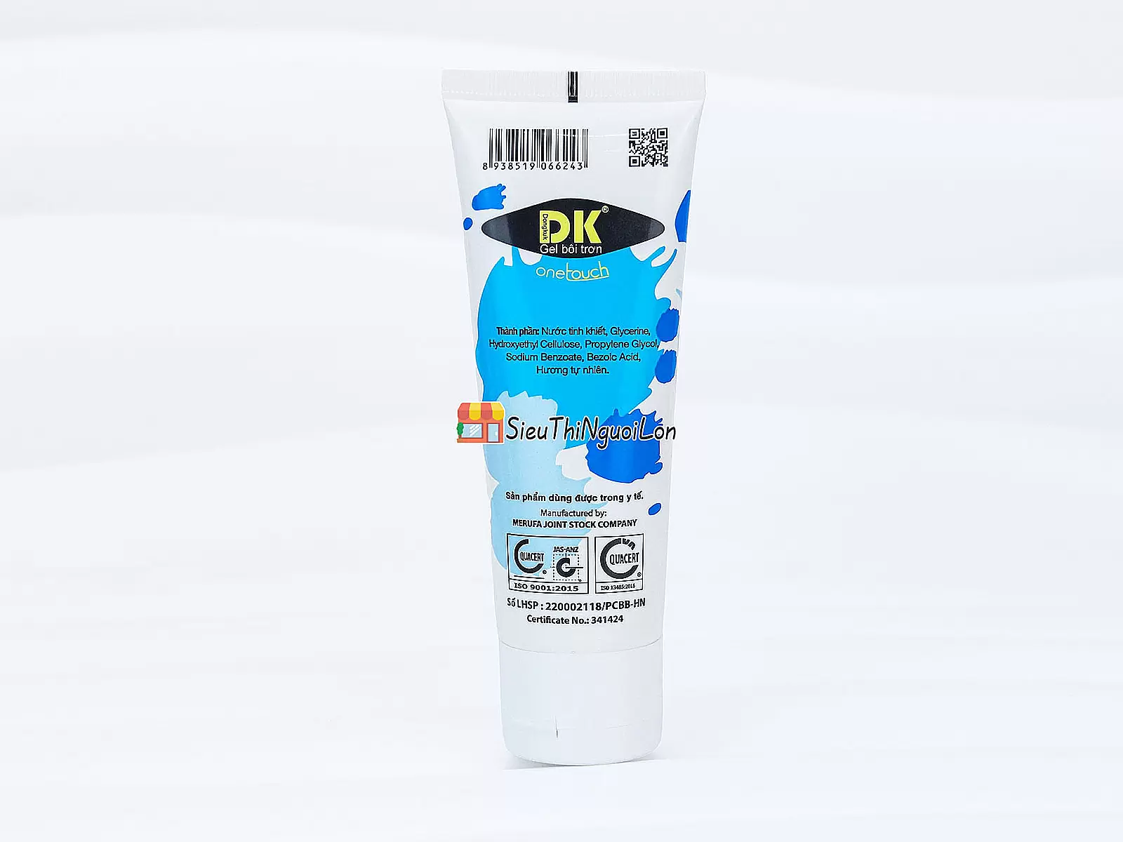 Gel bôi trơn gốc nước DK Onetouch trơn mượt tăng khoái cảm, an toàn dịu nhẹ