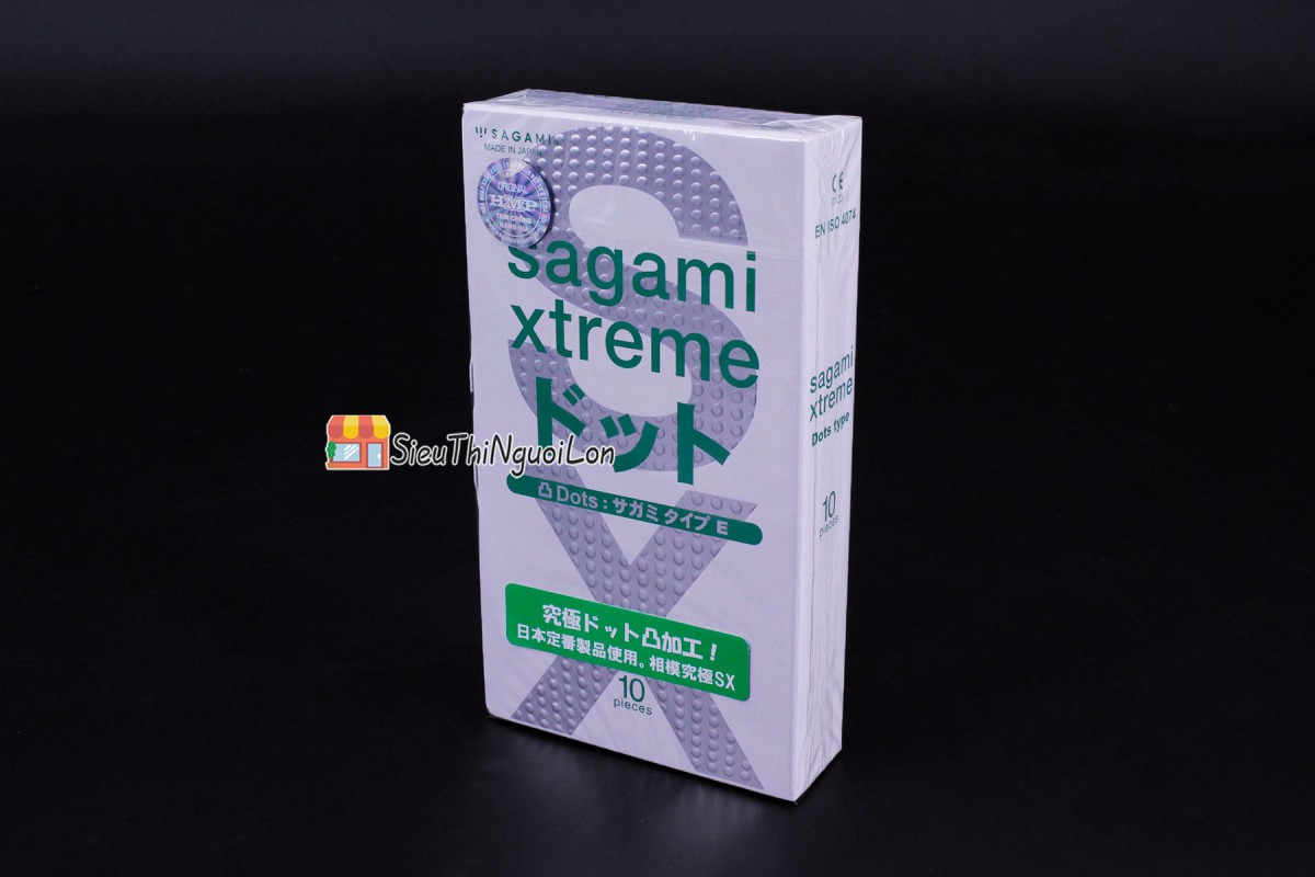 Bao cao su Sagami Xtreme White hàng Nhật 2