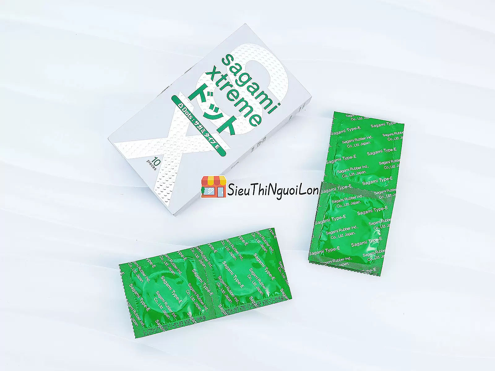 Bao cao su Sagami Xtreme White Nhật Bản 10 bao