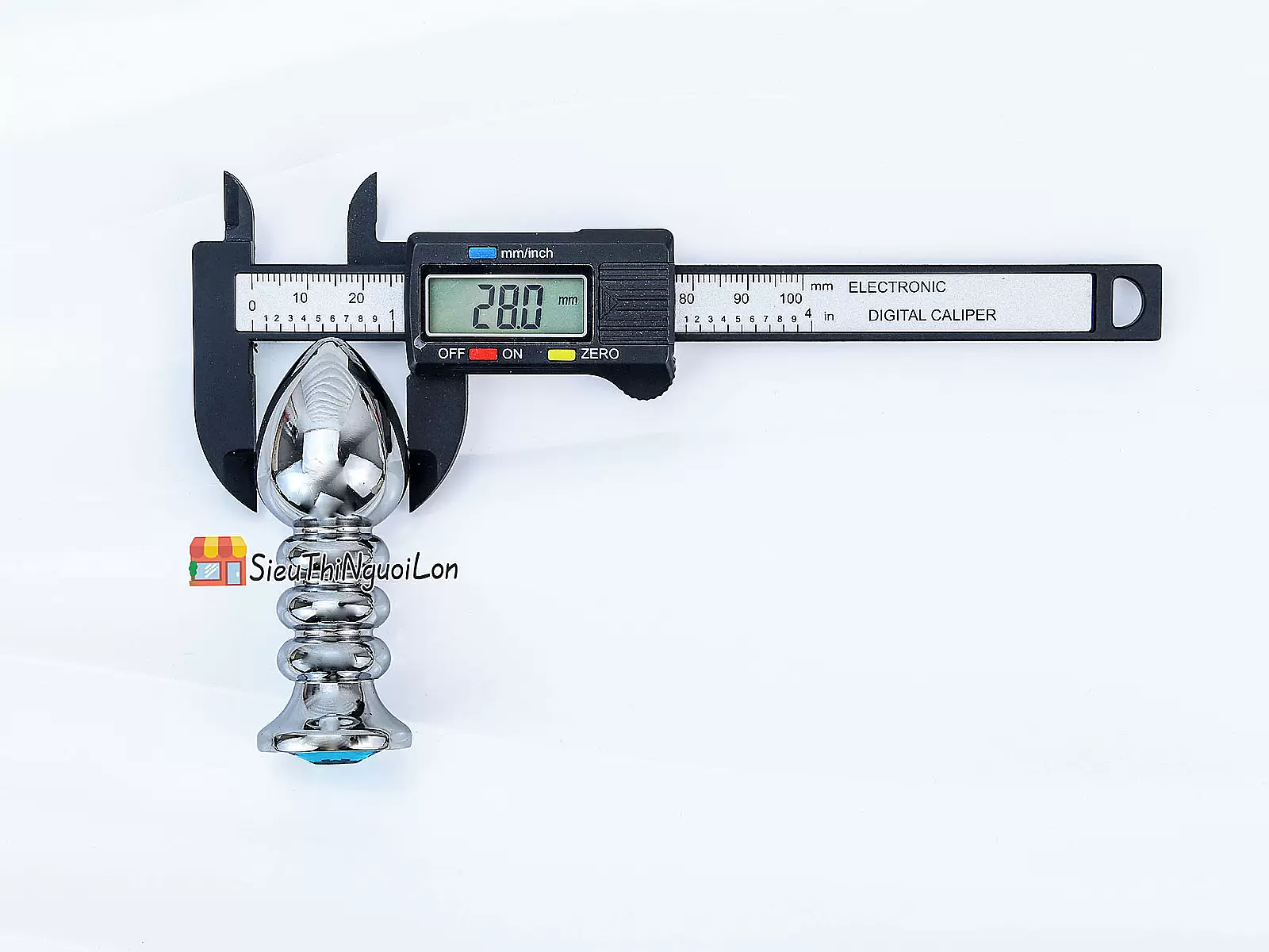 Mát xa kích hậu Inox đế pha lê