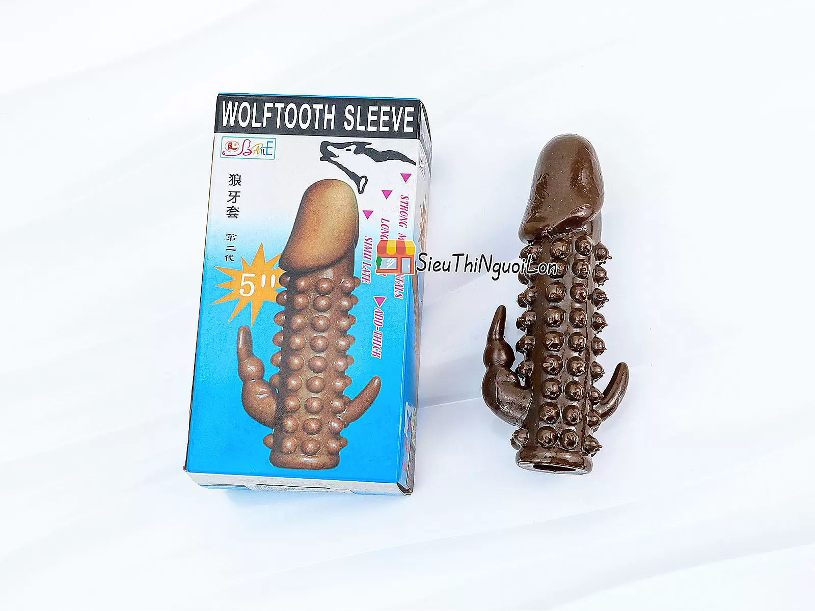 Bao cao su donzen da nâu có nhánh BC6004