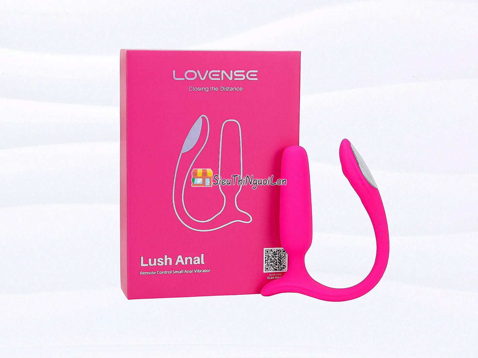 Máy rung hậu môn Lovense Lush Anal điều khiển qua điện thoại