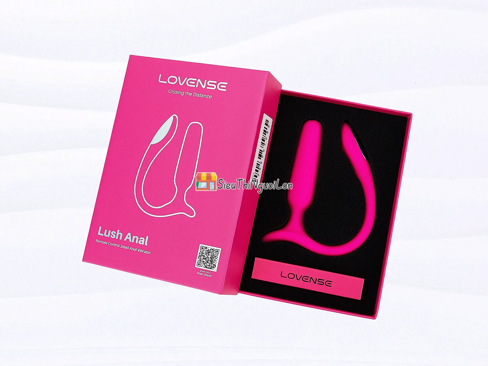 Máy rung hậu môn Lovense Lush Anal điều khiển qua điện thoại