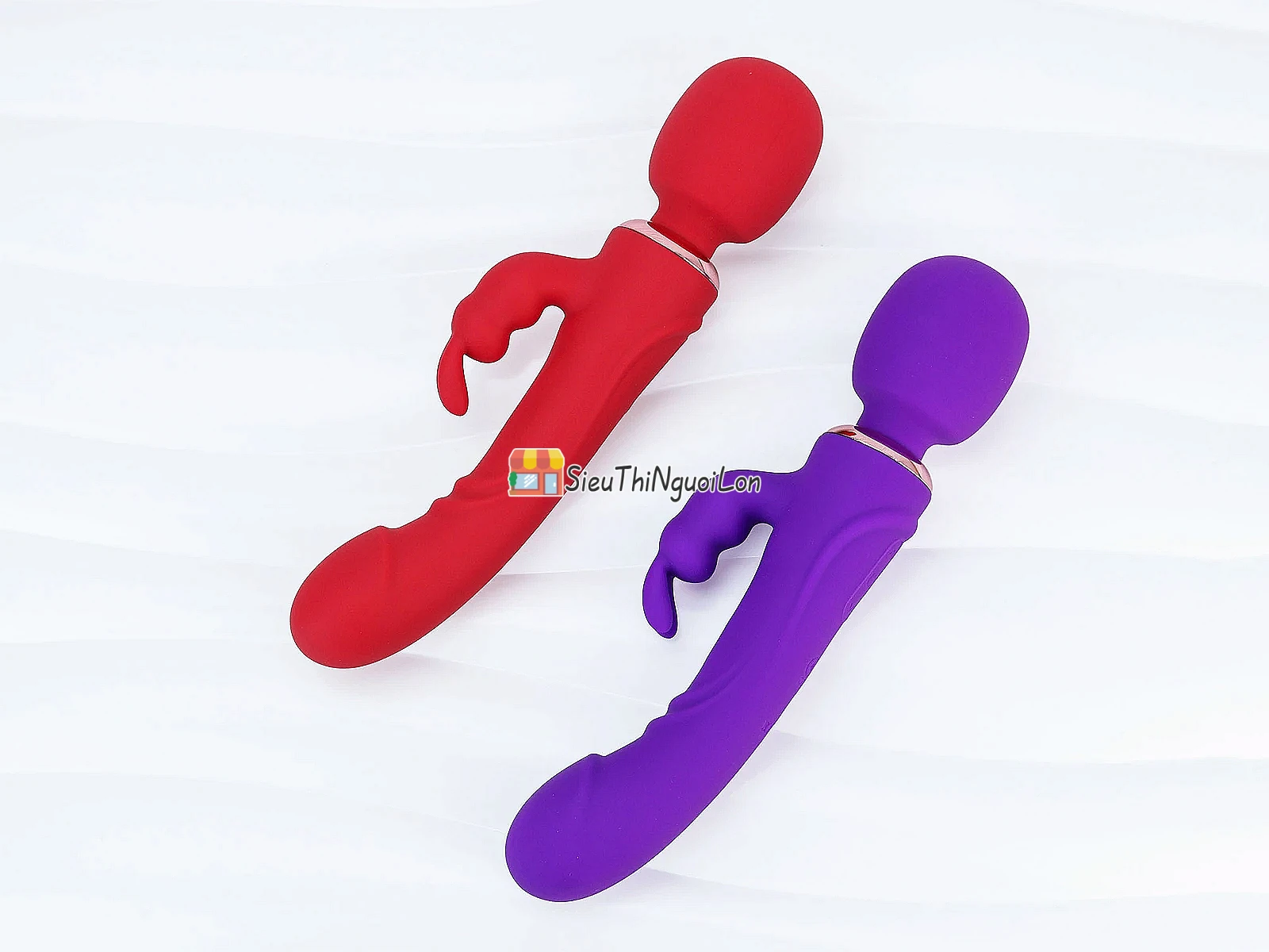 Máy massage kết hợp dương vật giả đa năng Peter The Great rung nhiều chế độ
