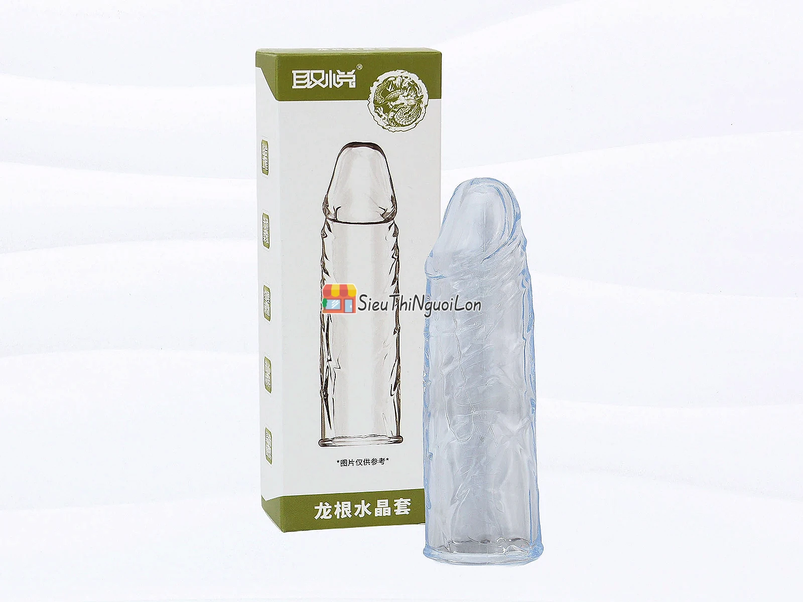 Bao cao du đôn dên trơn trong suốt Penis