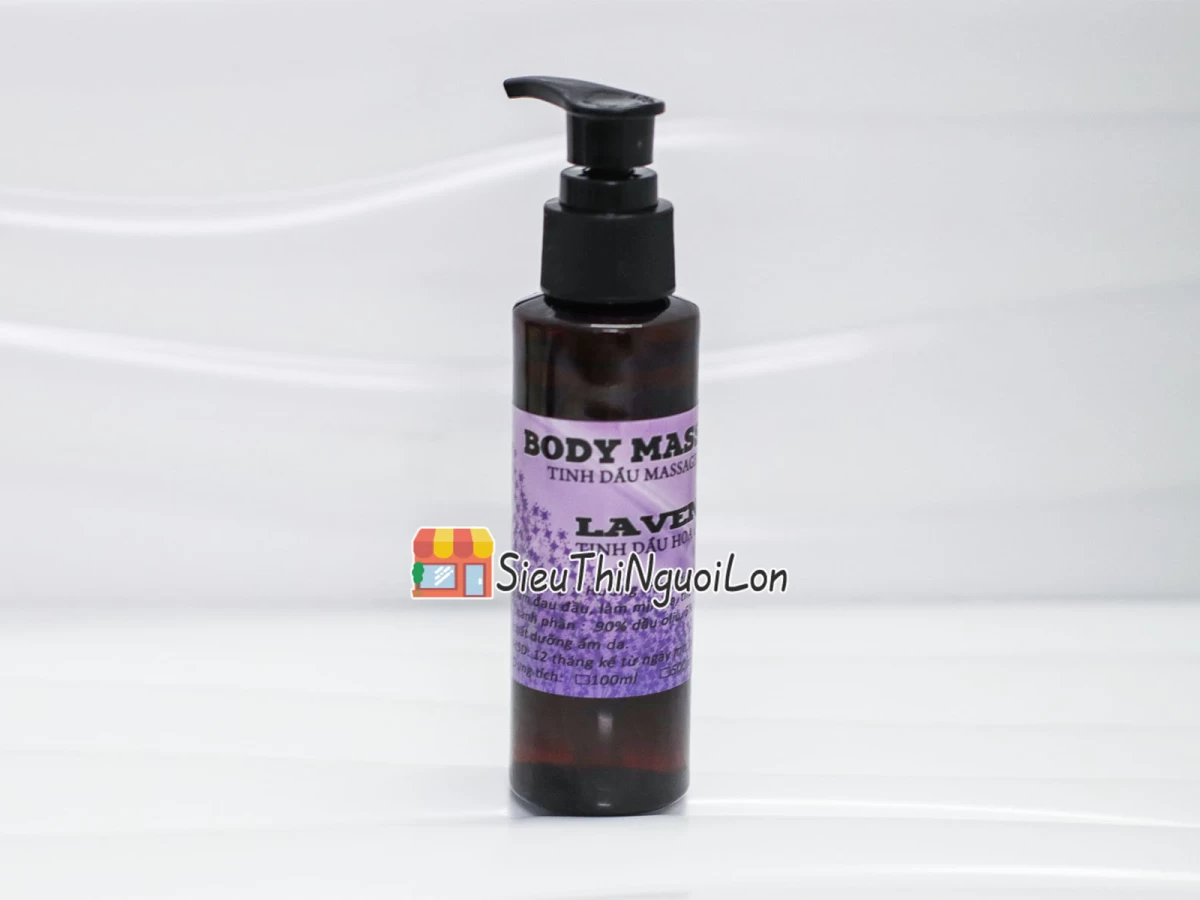 Chai tinh dầu massage body 100ml gợi cảm