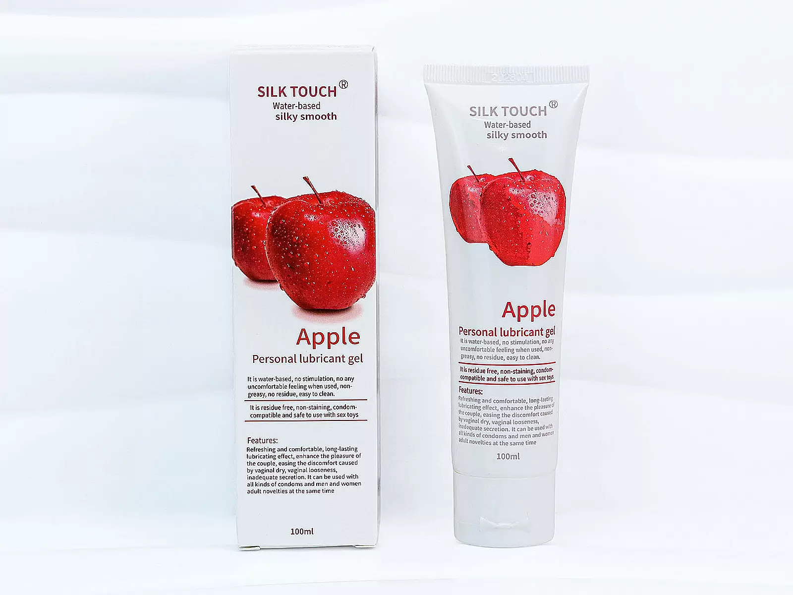 Gel bôi trơn hương táo Silk Touch 100ml